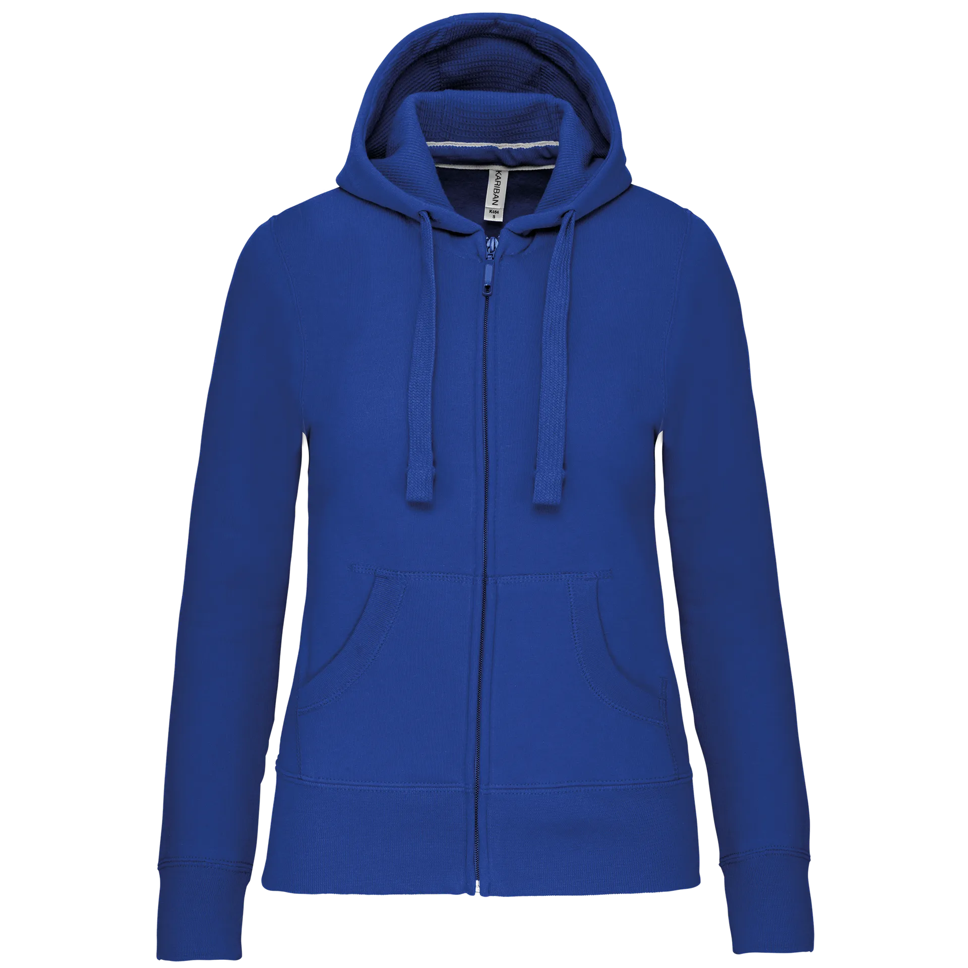 DAMEN KAPUZENSHIRT mit Reißververschluss