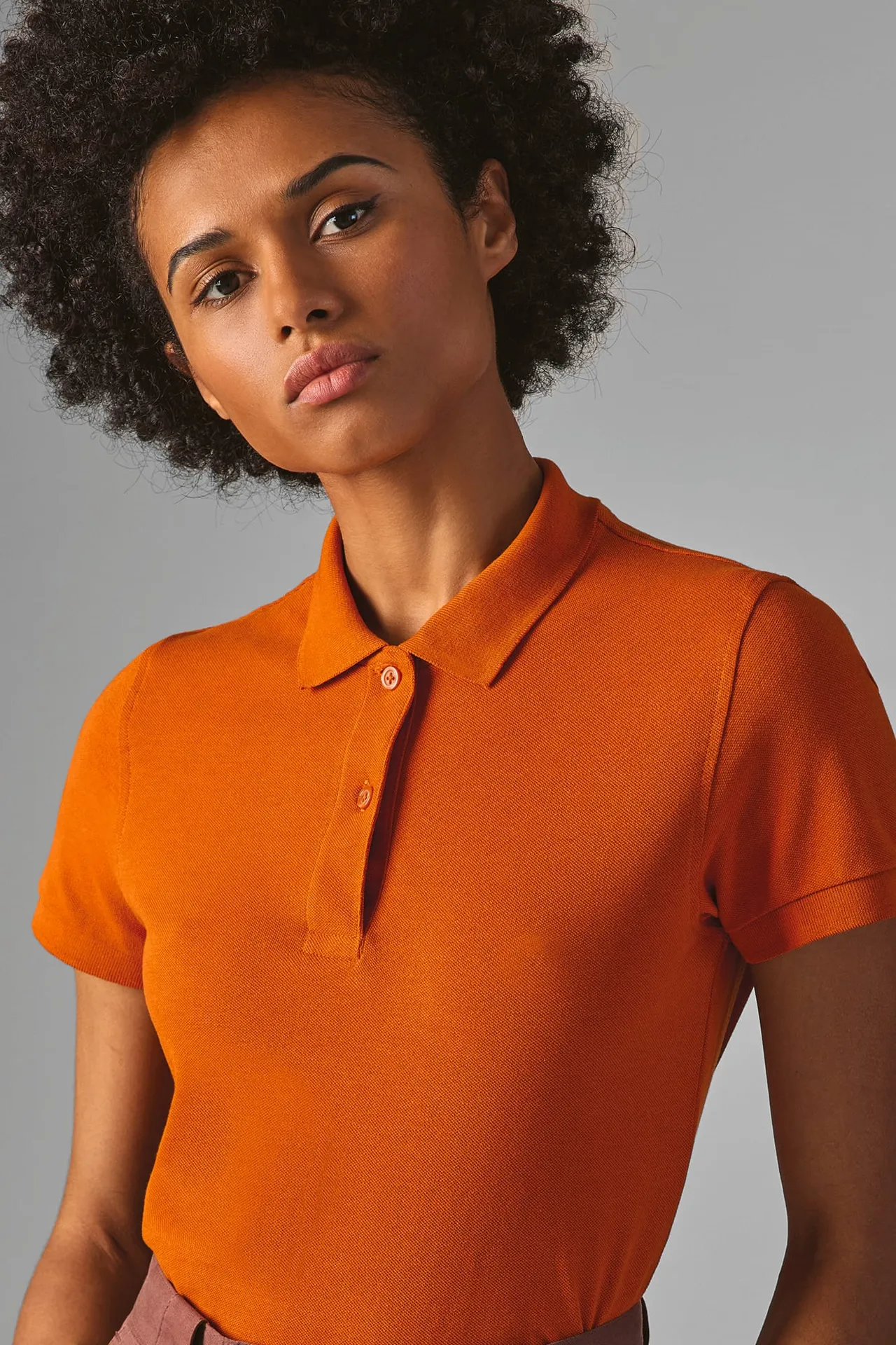 Ladies' organic polo shirt