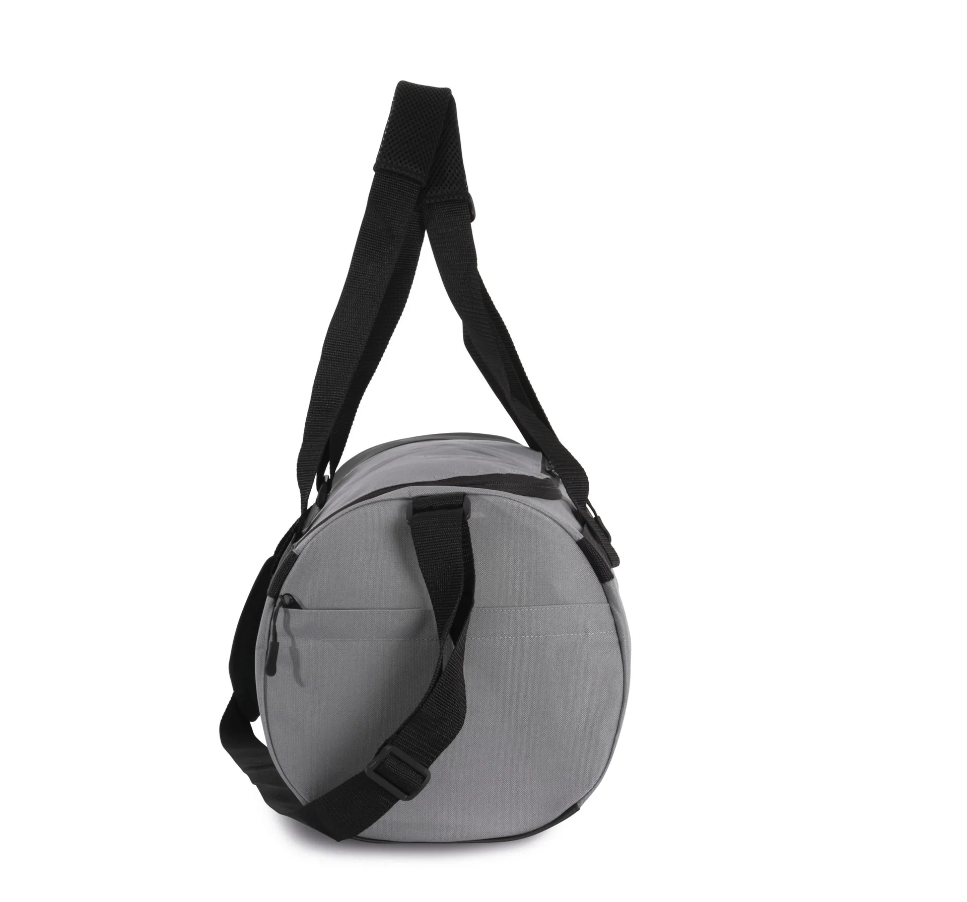 Schlauchförmige Sporttasche mit separatem Schuhfach