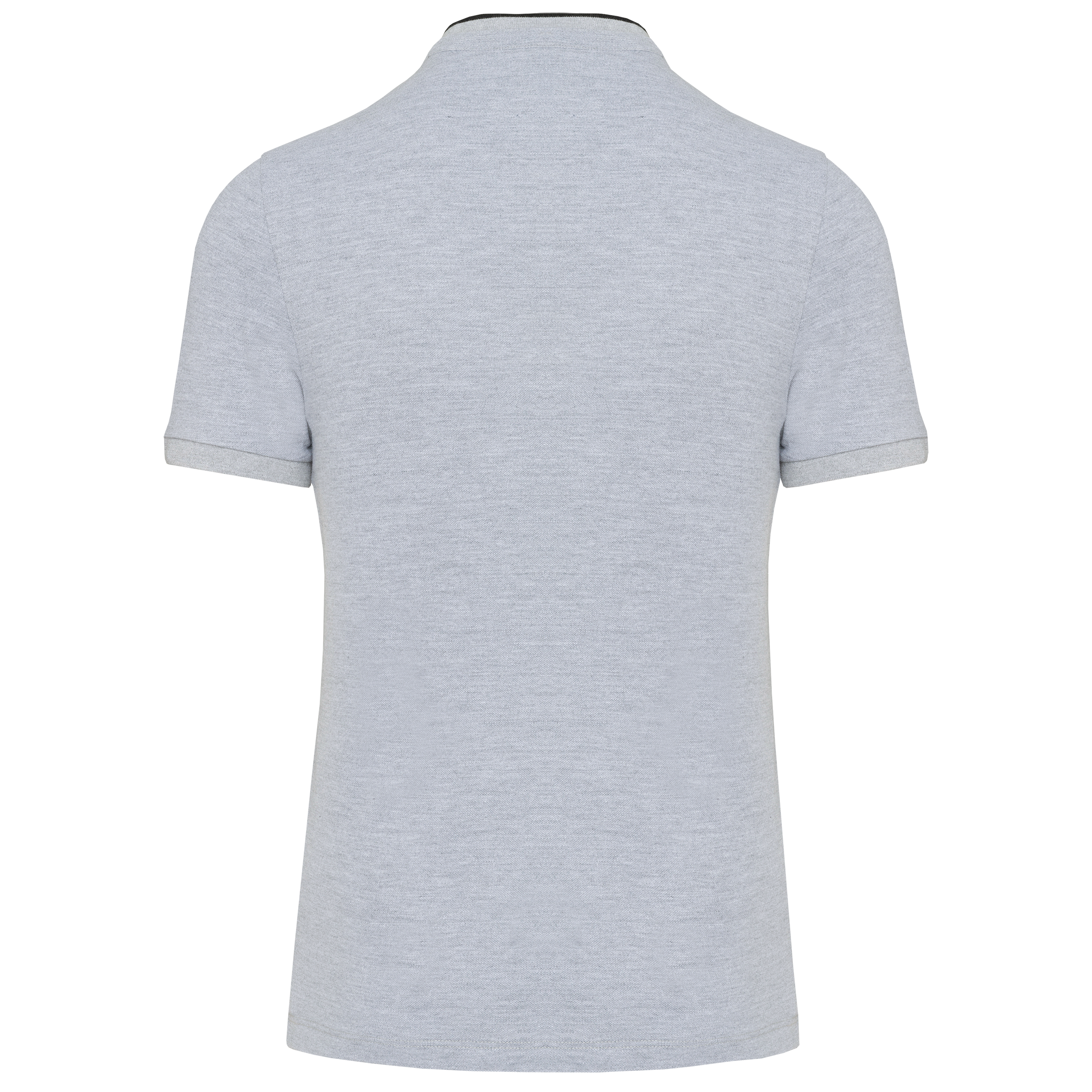 Kurzarm-Polohemd für Herren mit Maokragen