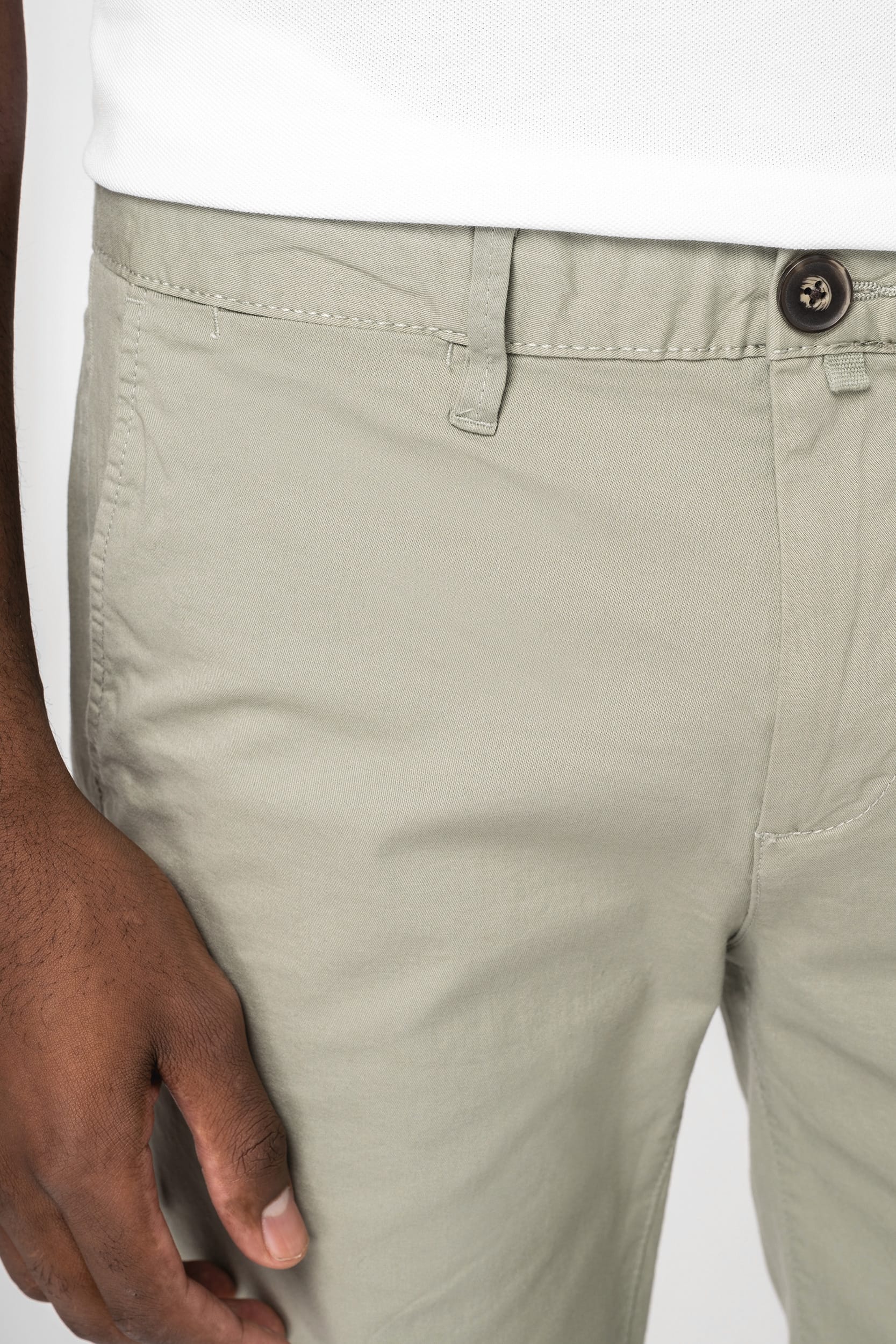 Umweltfreundliche Chino-Bermuda-Shorts für Herren