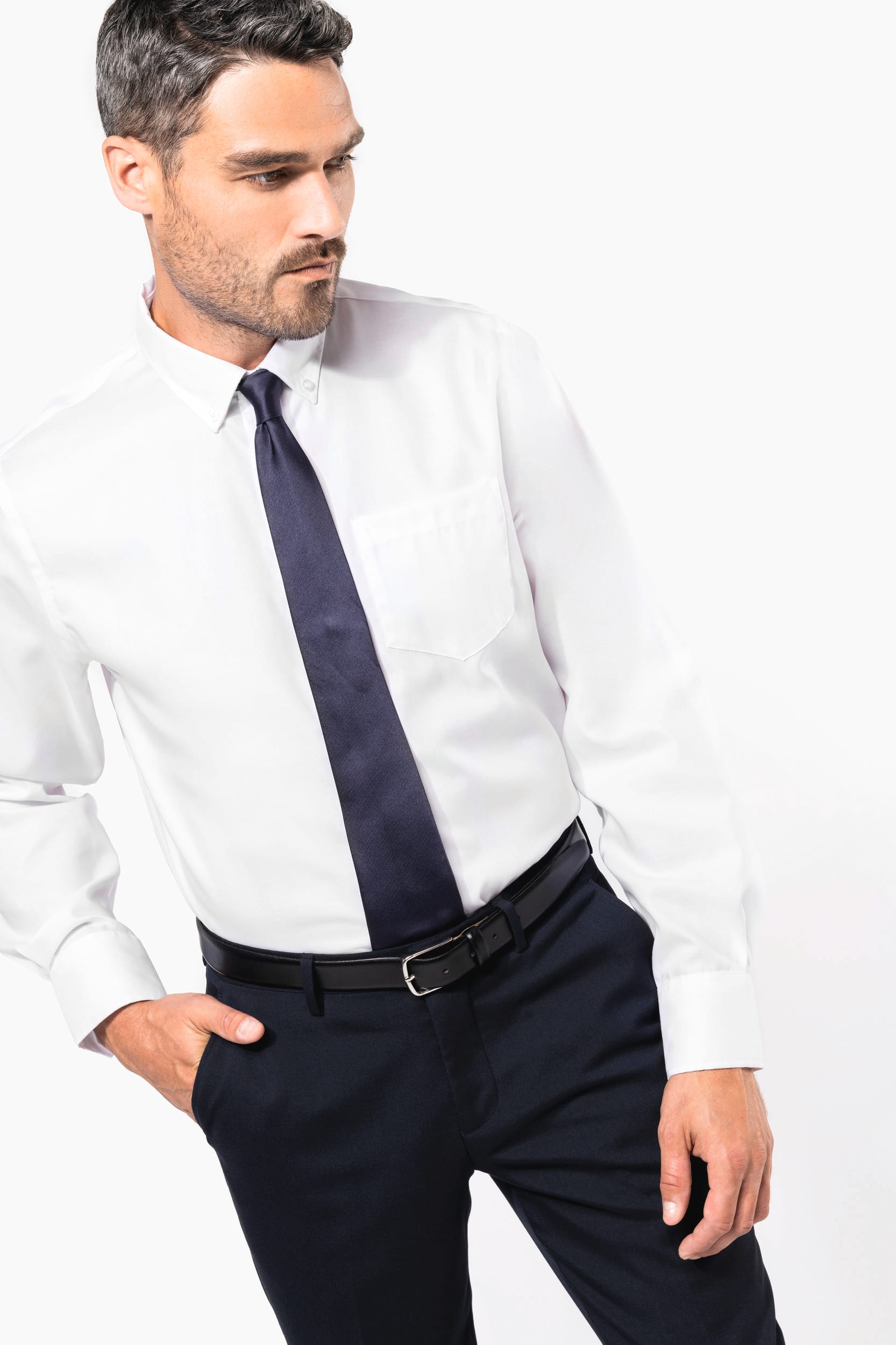 Herren Langarmhemd Bügelfrei