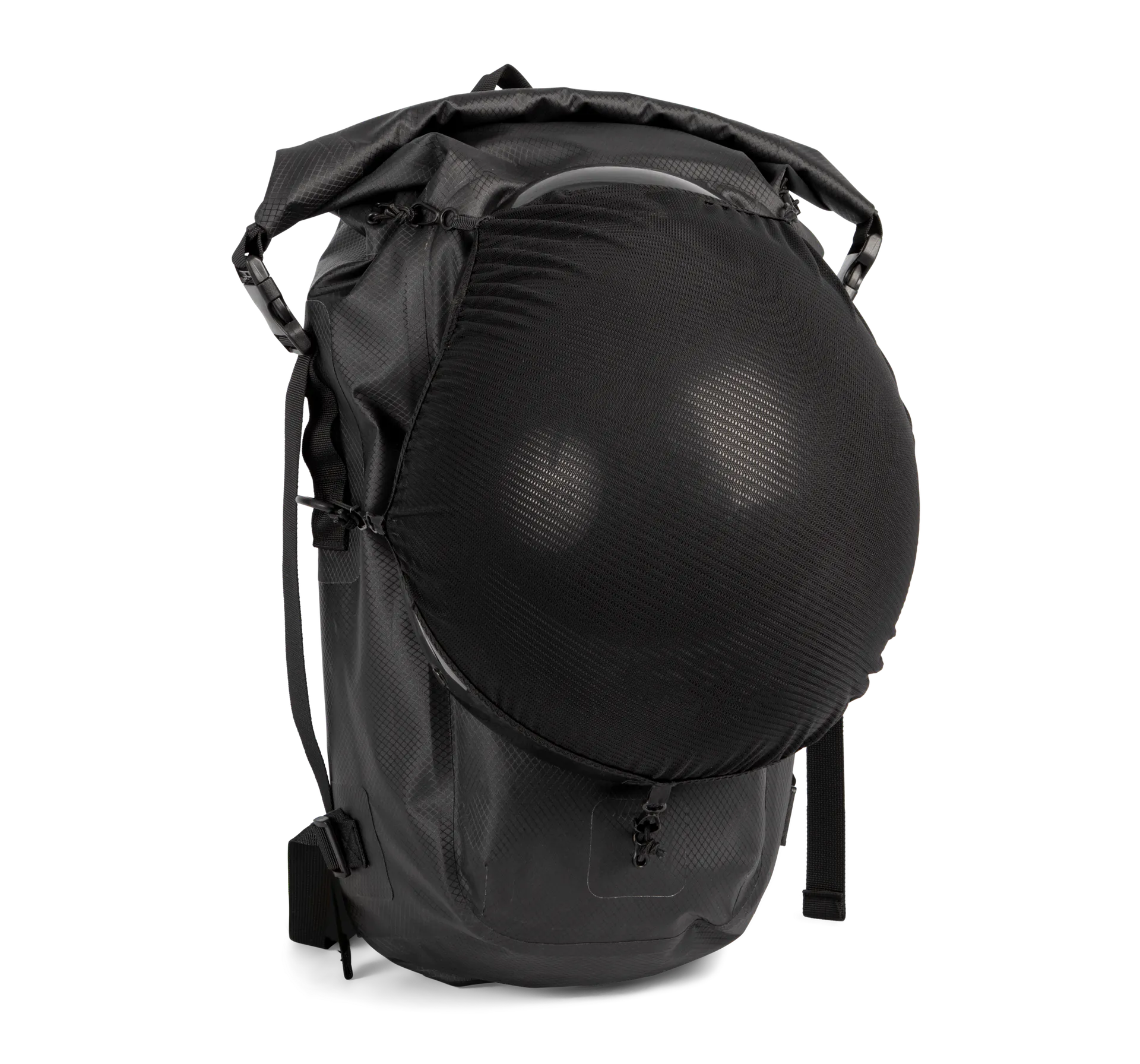 Wasserabweisender Rucksack mit Helmfach