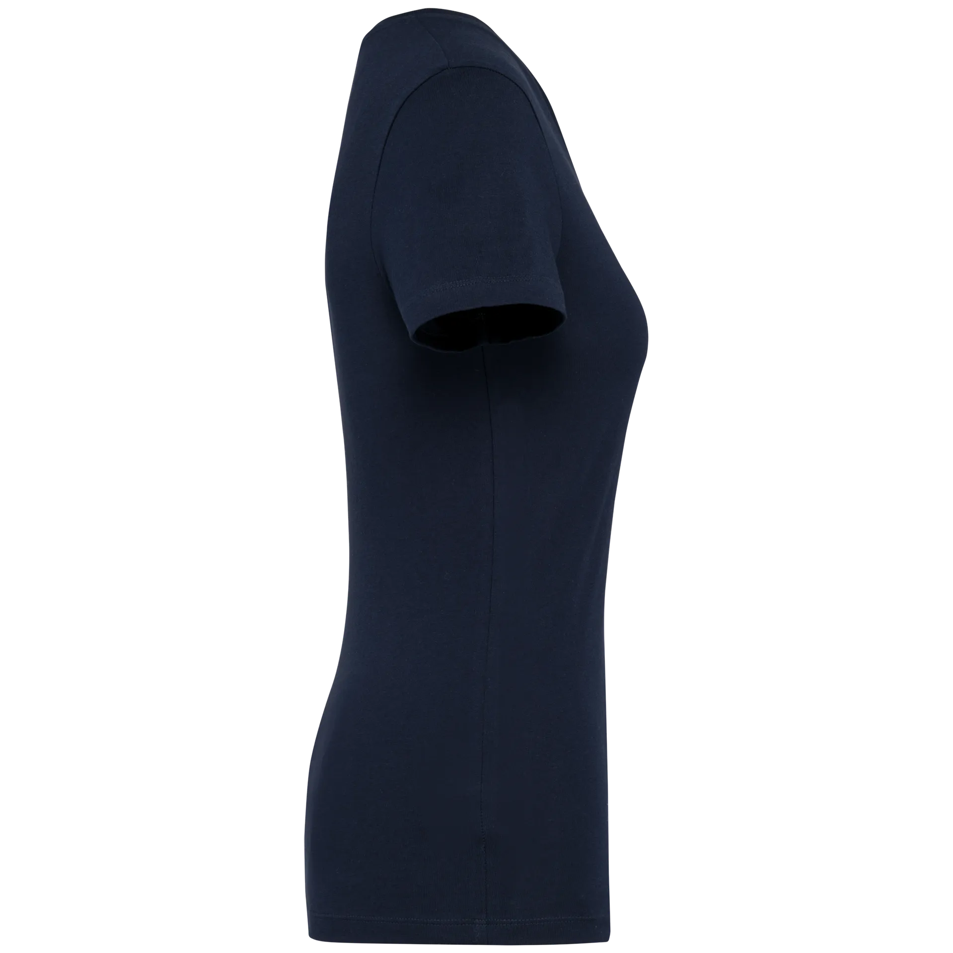 Supima® Damen-T-Shirt mit V-Ausschnitt und kurzen Ärmeln