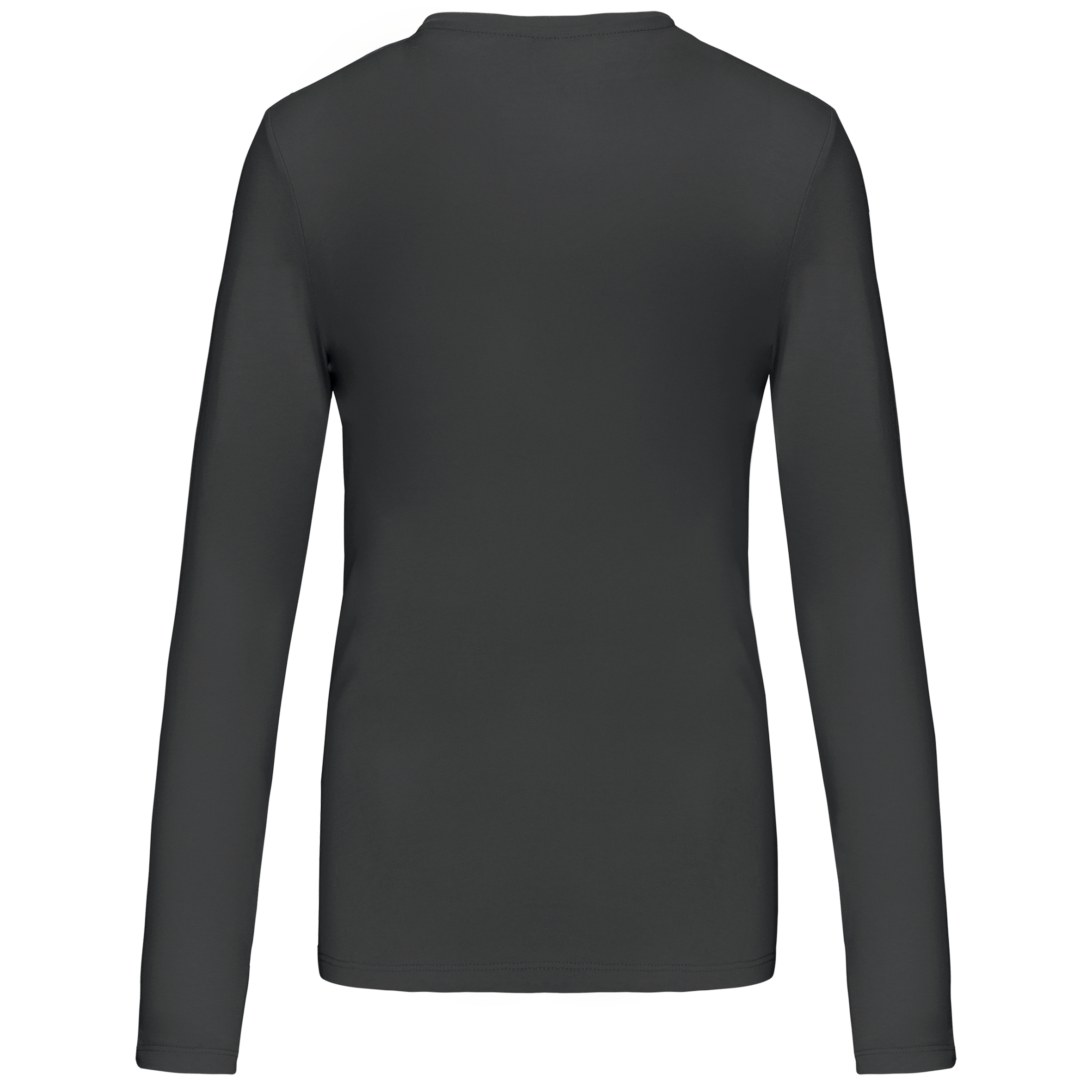 Damen-Langarmshirt mit V-Ausschnitt