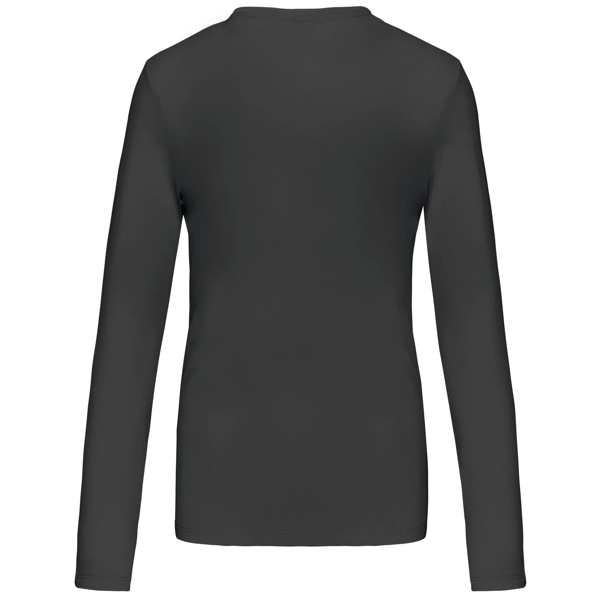 Damen-Langarmshirt mit V-Ausschnitt