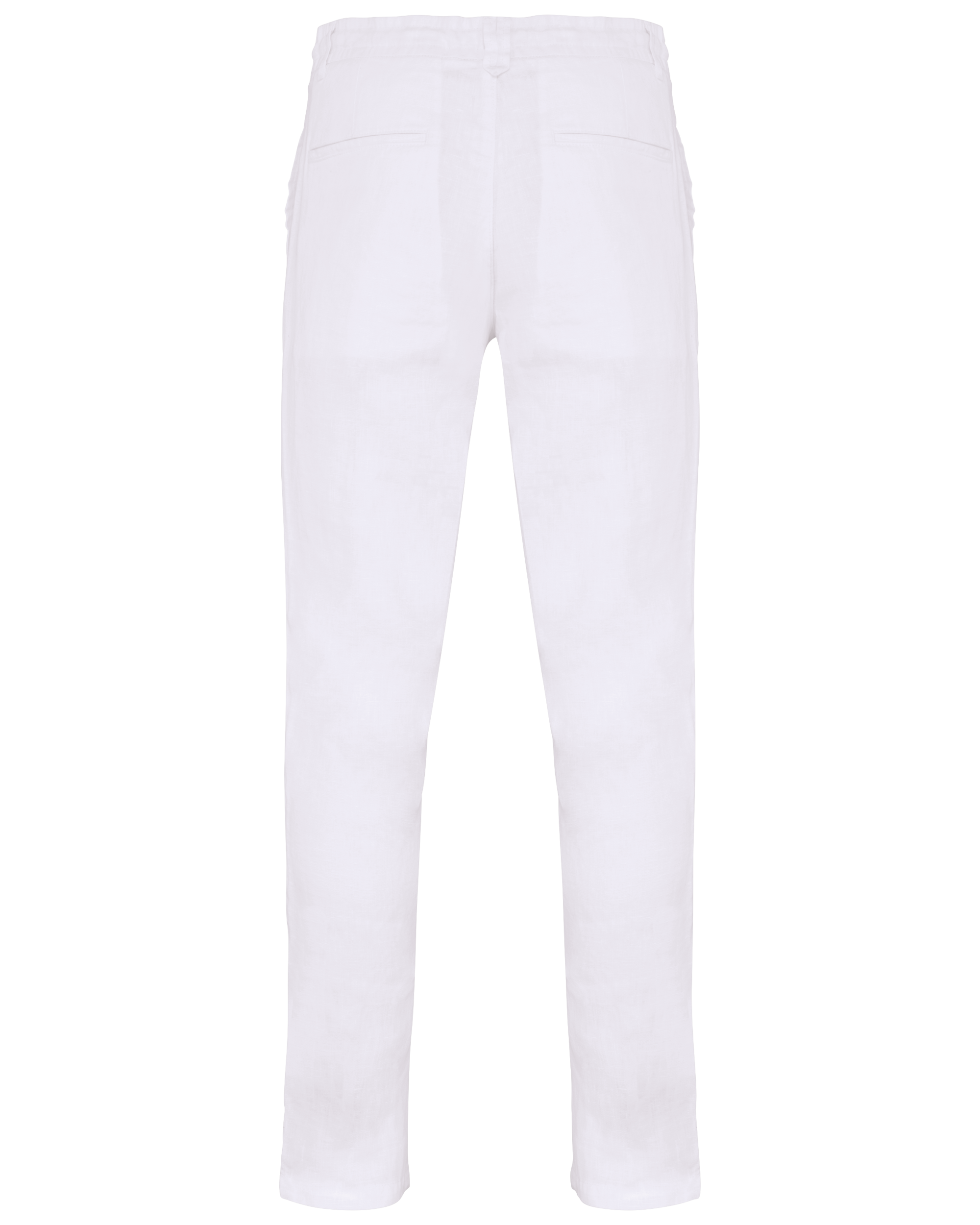 Ausgewaschene Herrenhose aus Leinen