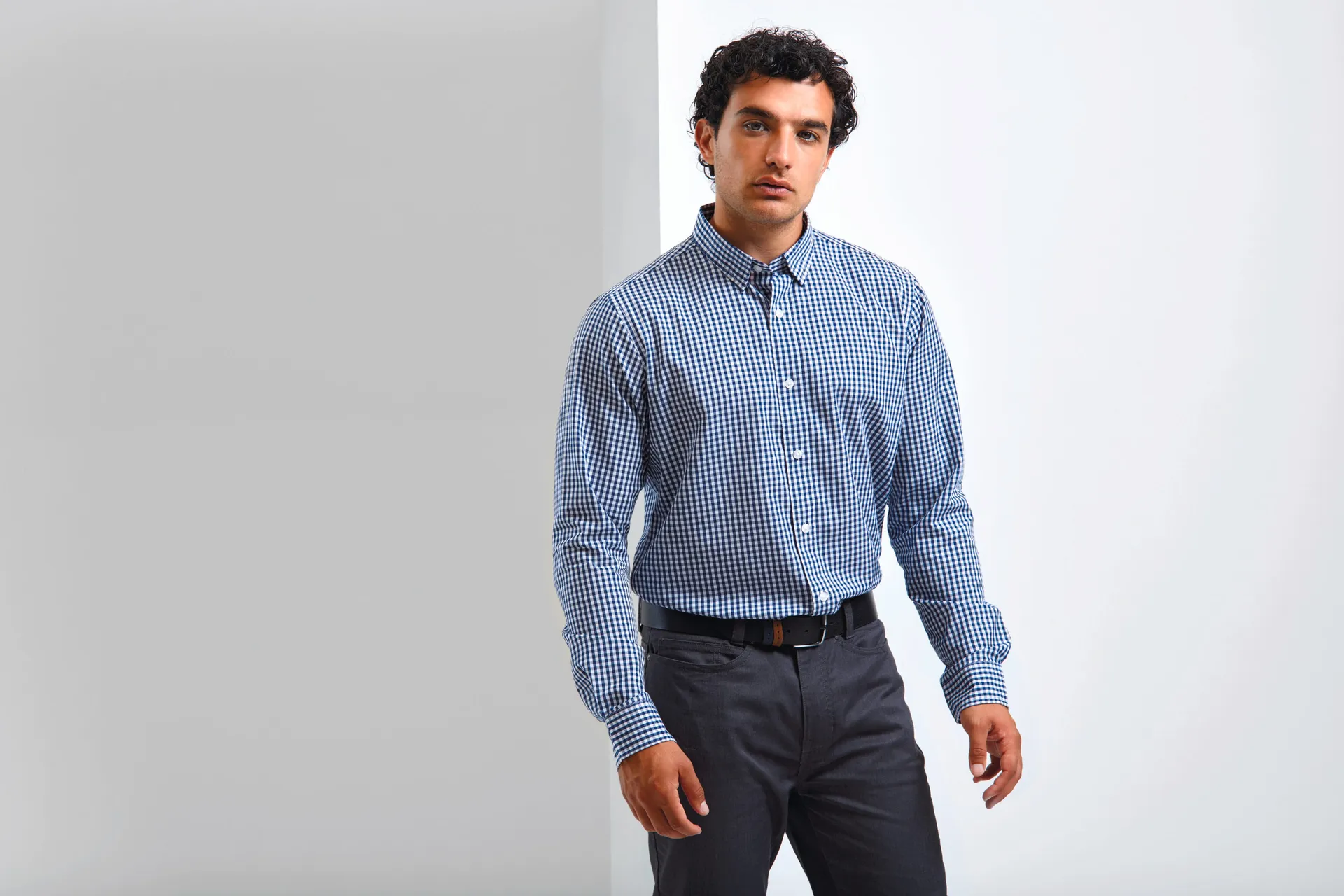 Hemd mit großen Vichy-Karos