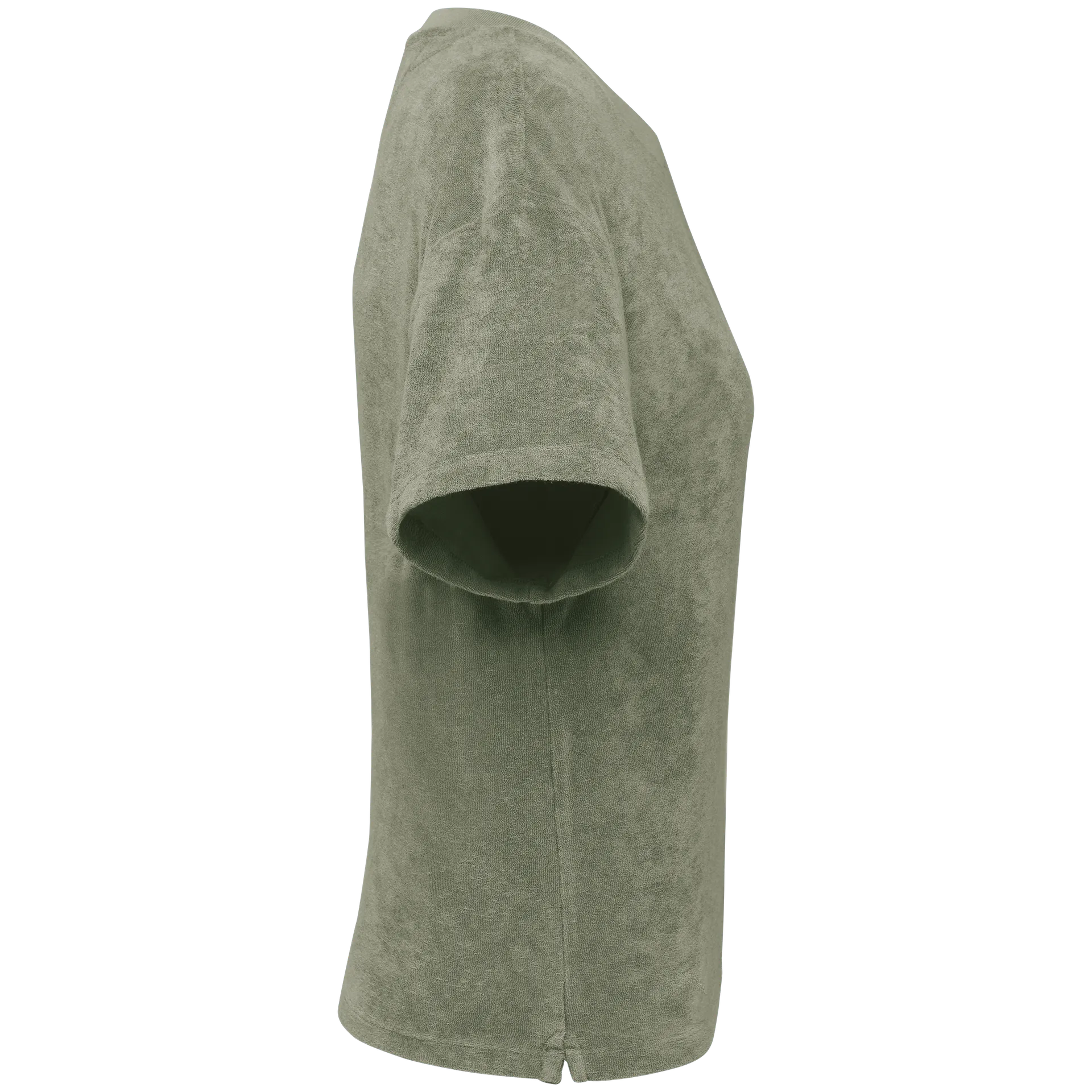 Umweltfreundliches Damen-T-Shirt aus Frottee