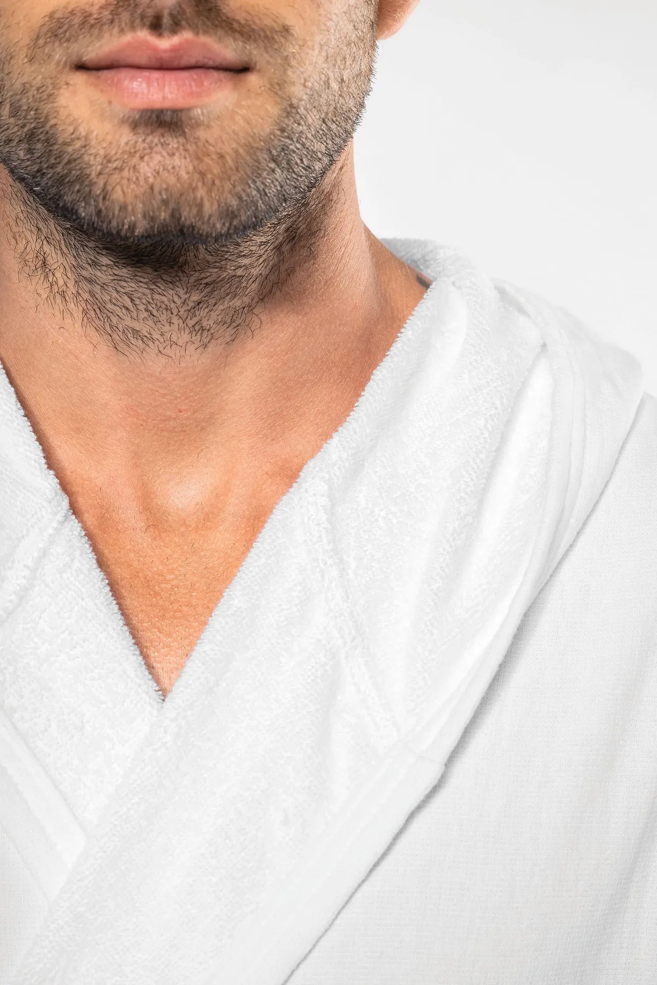 Bademantel mit Kapuze Bio