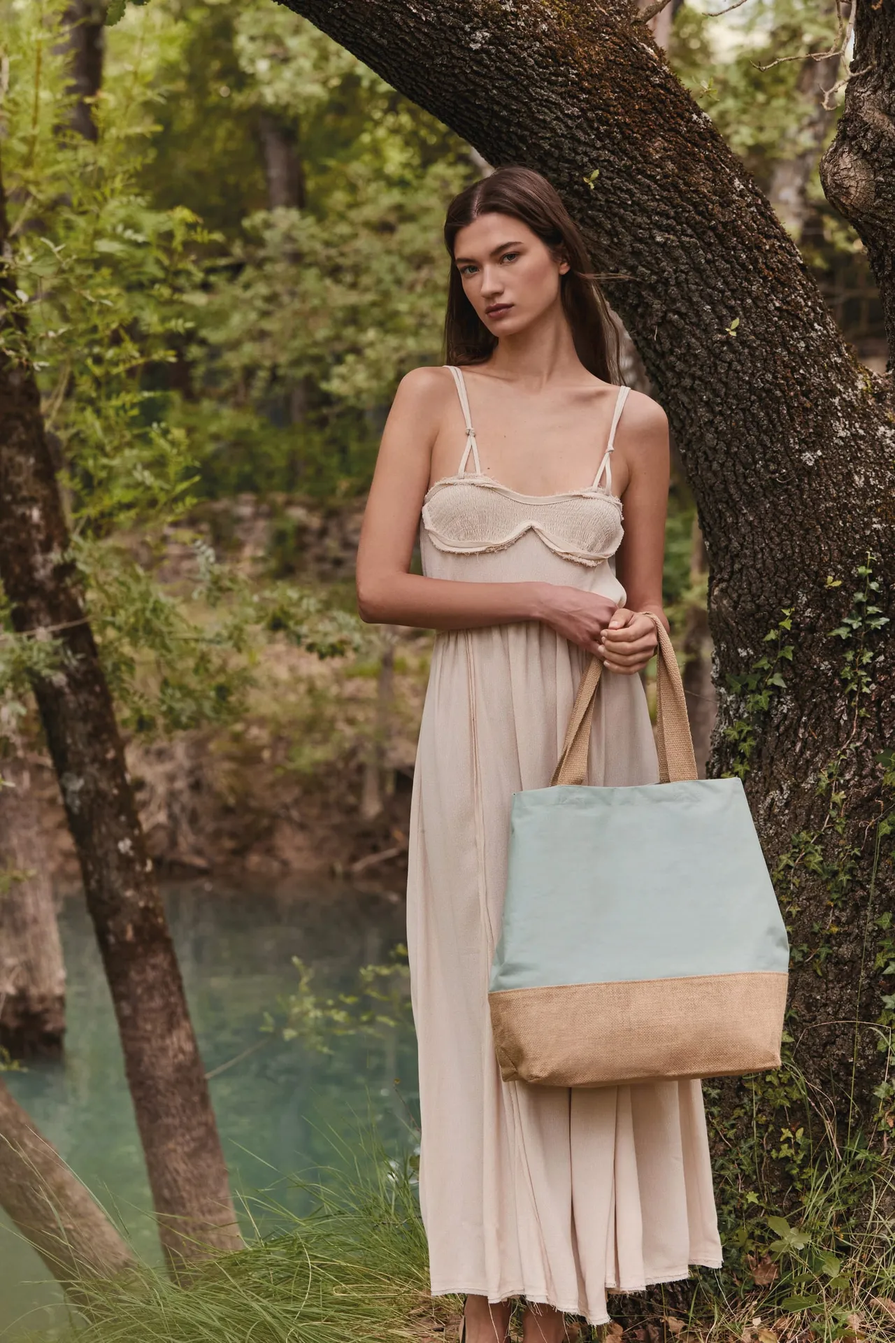 Baumwolltuch-Jute-Shoppingtasche