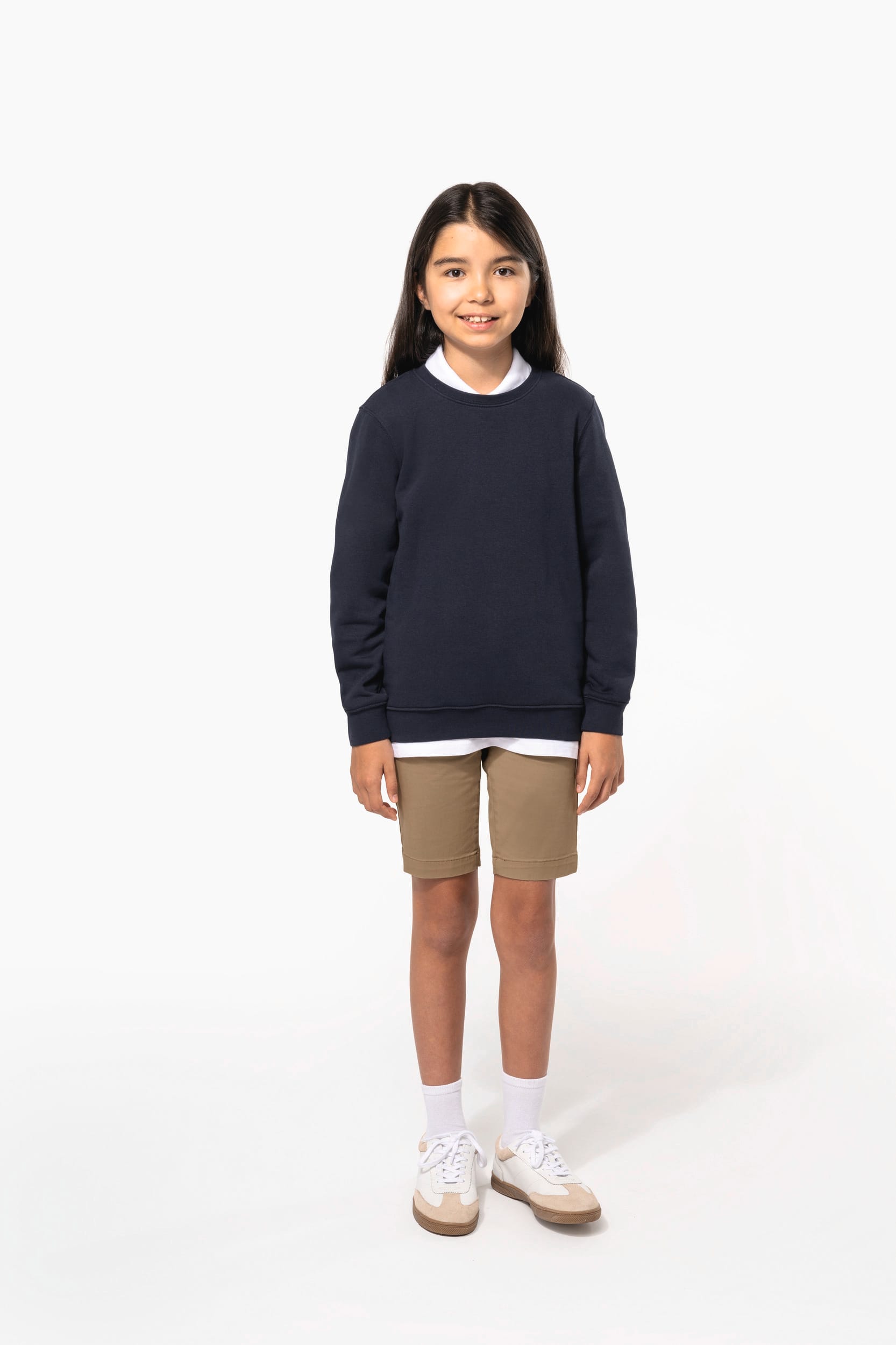Chino-Bermudashorts für Mädchen Chino-Bermudashorts für Mädchen