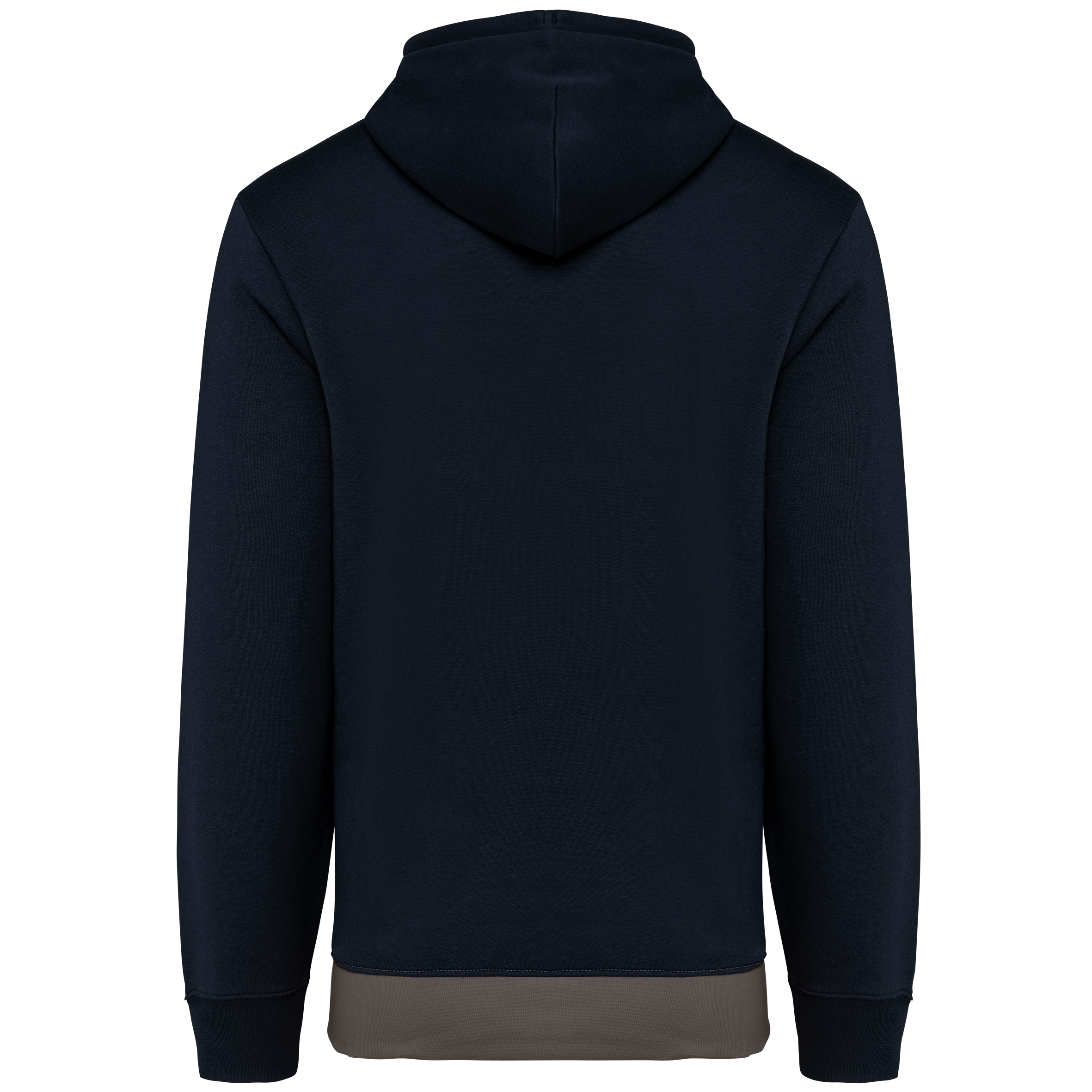 Dreifarbiges Kapuzensweatshirt, Unisex