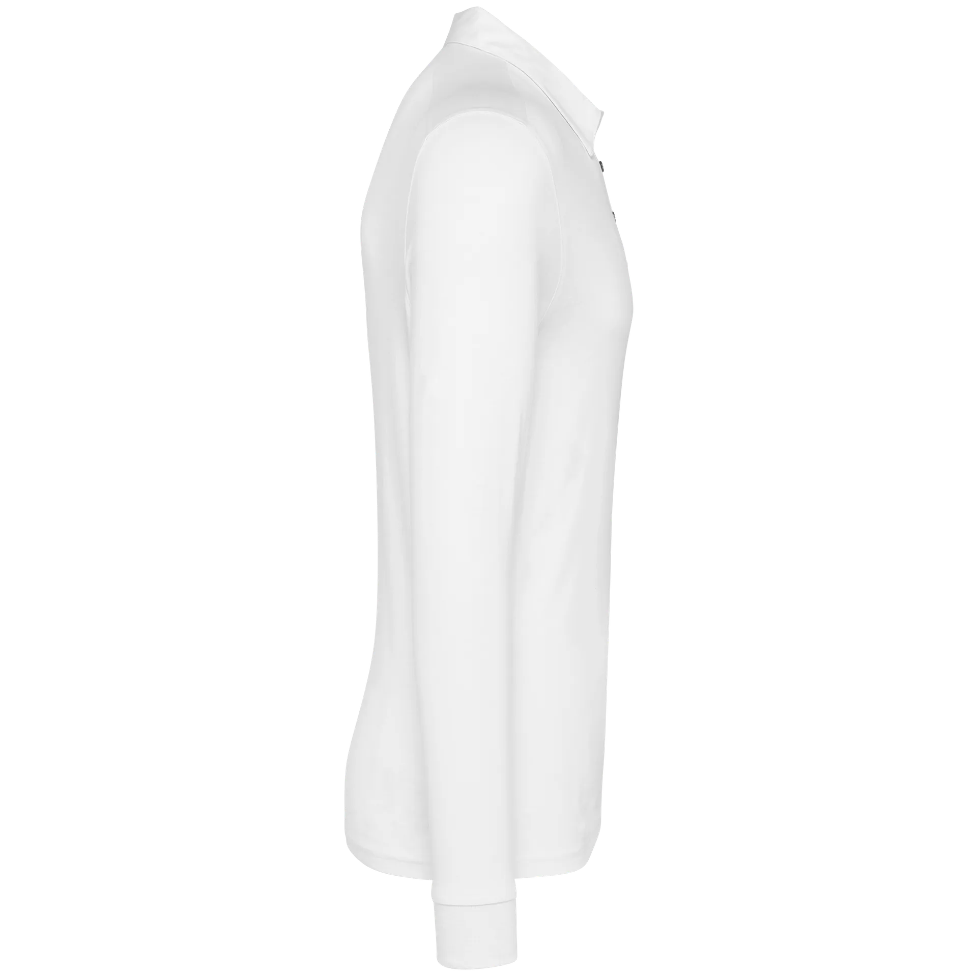 Langarm-Polohemd für Herren aus Jersey