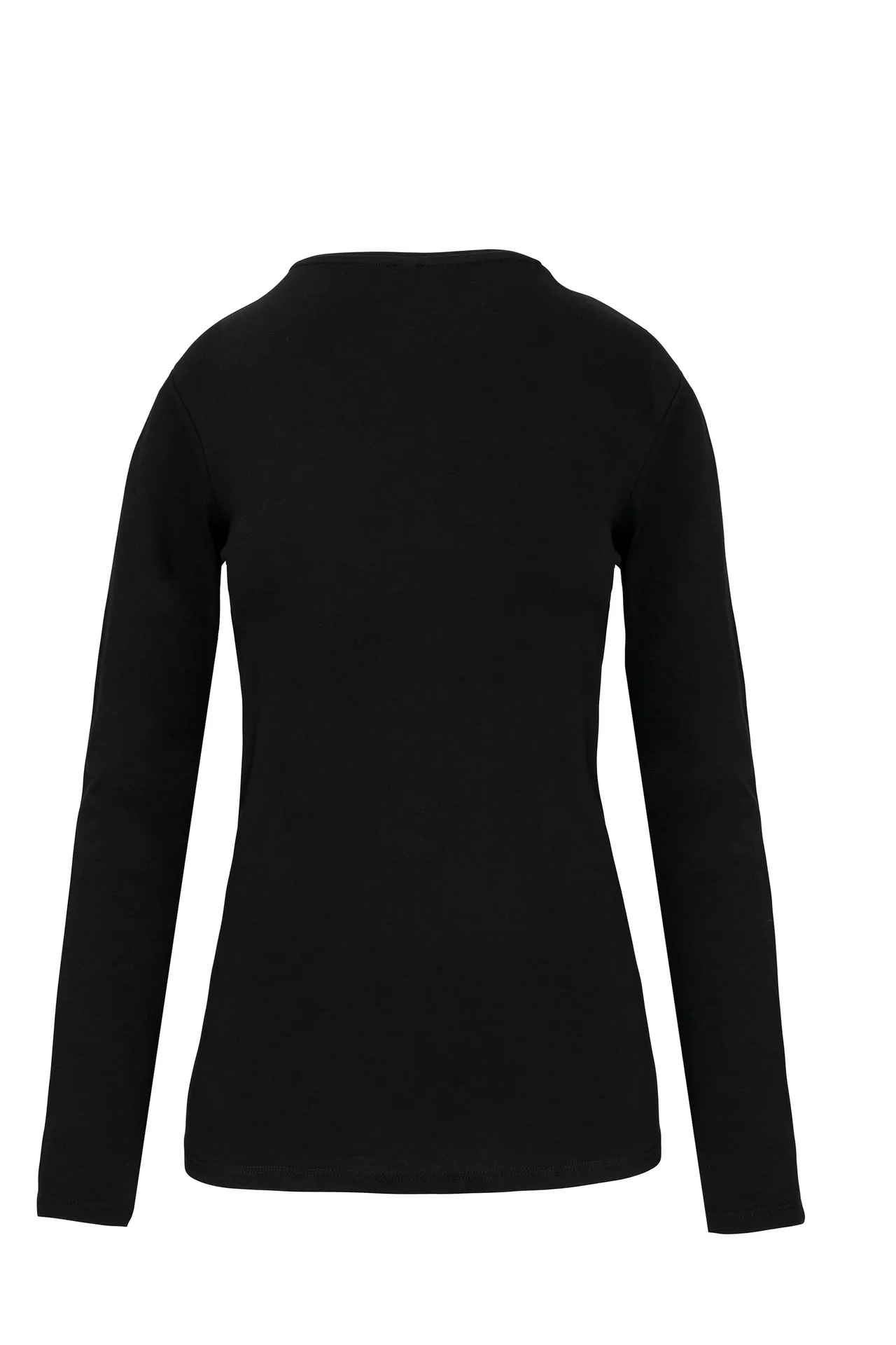 Damen Langarm-T-Shirt mit Rundhalsausschnitt