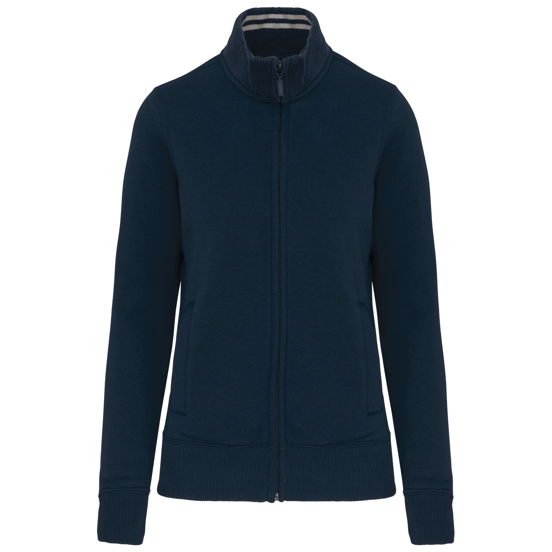 Damen Fleece-Sweater mit Zip