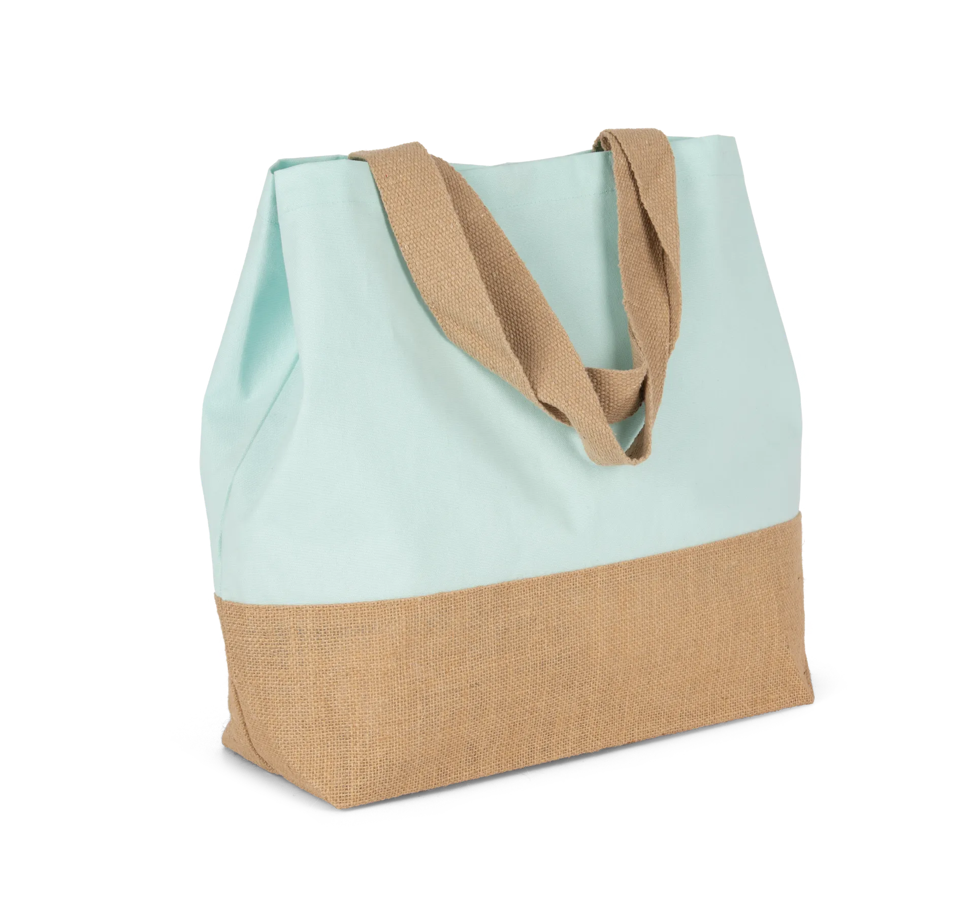 Baumwolltuch-Jute-Shoppingtasche