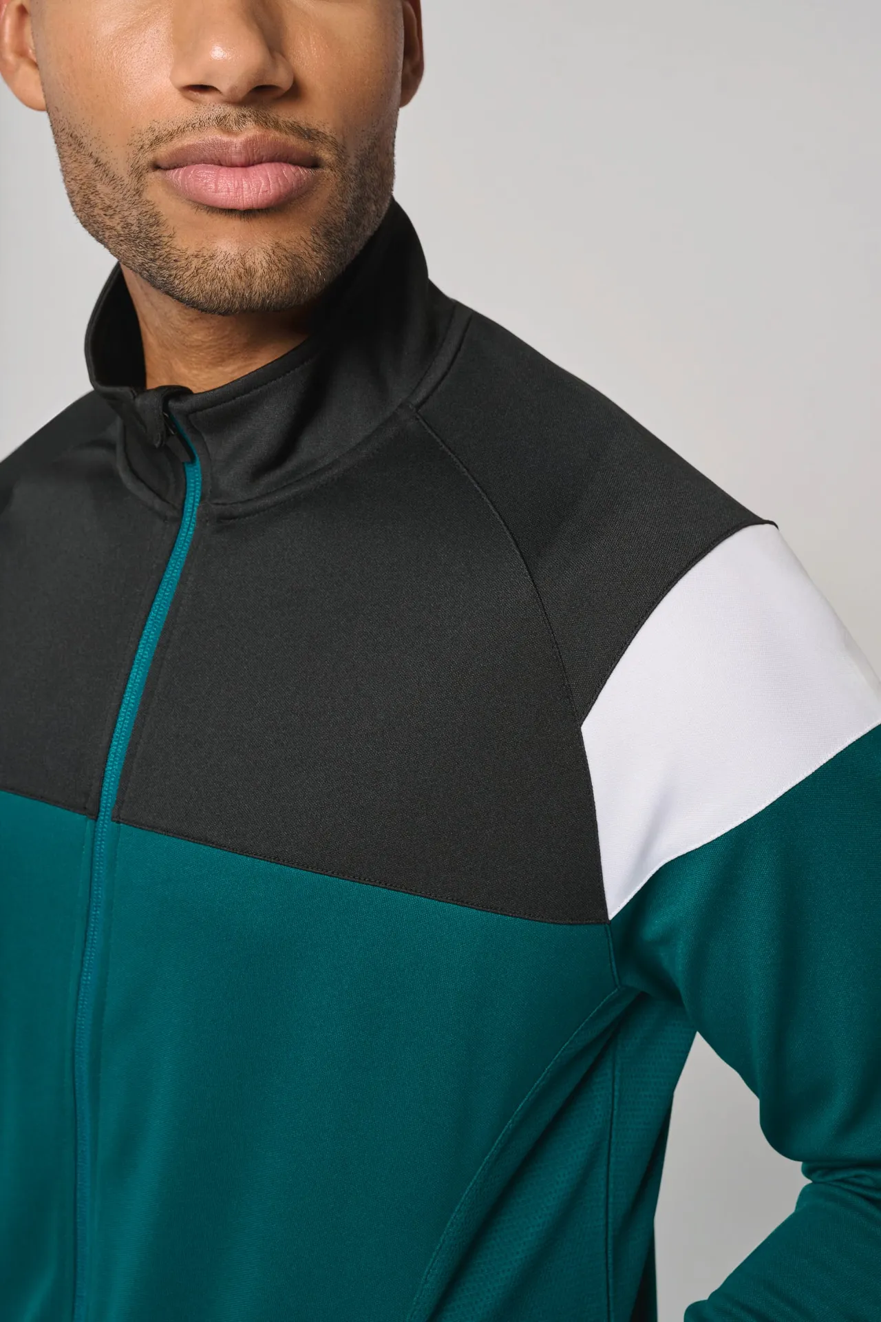 Unisex-Trainingsjacke mit Reißverschluss