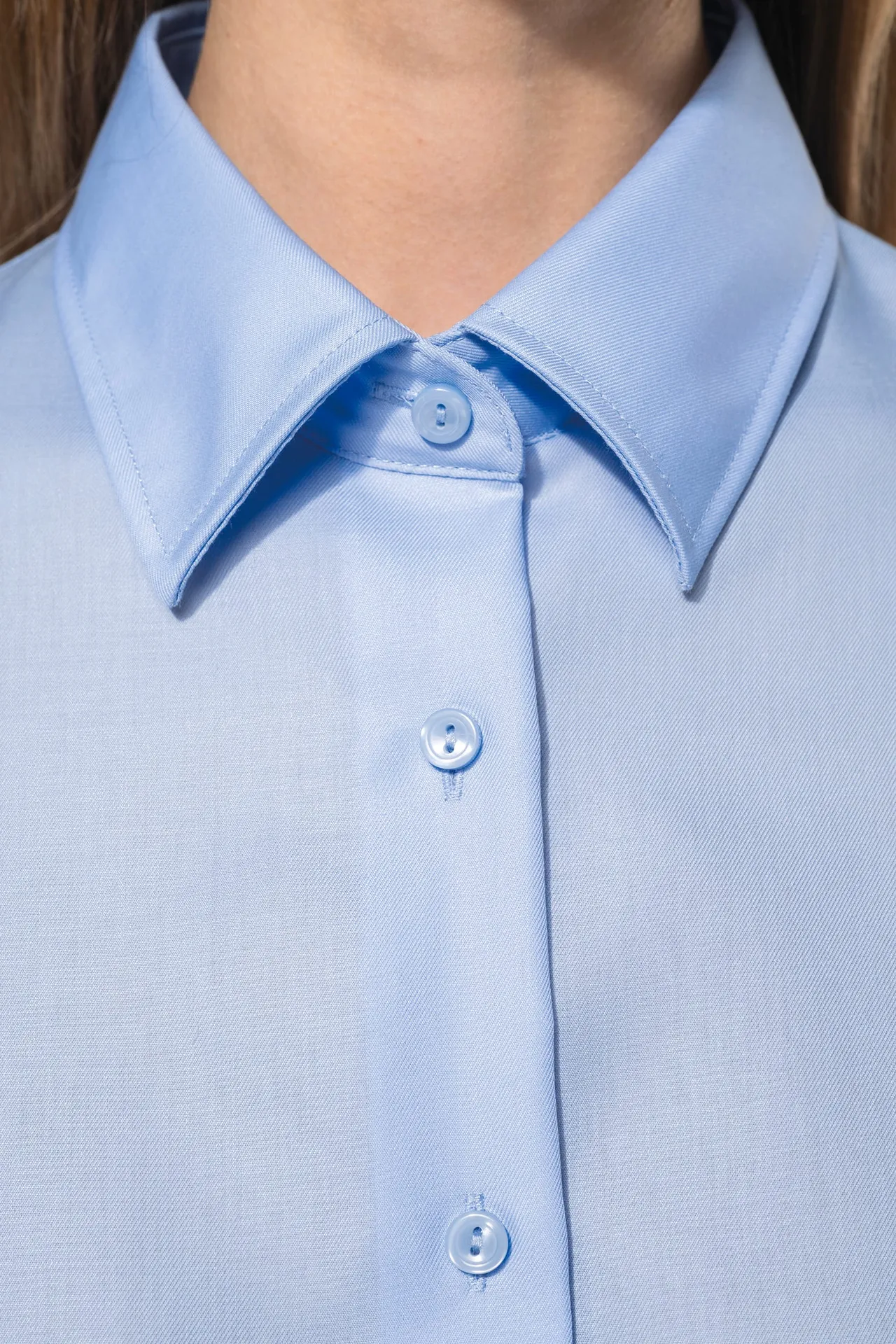 Damen Kurzarmbluse Bügelfrei