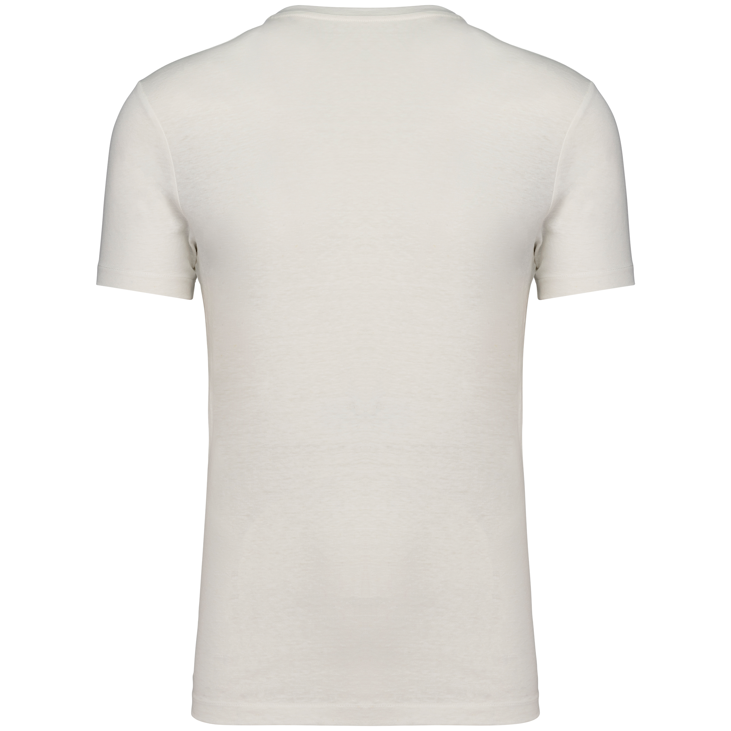 Umweltfreundliches Unisex-T-Shirt aus Biobaumwolle und Leinen