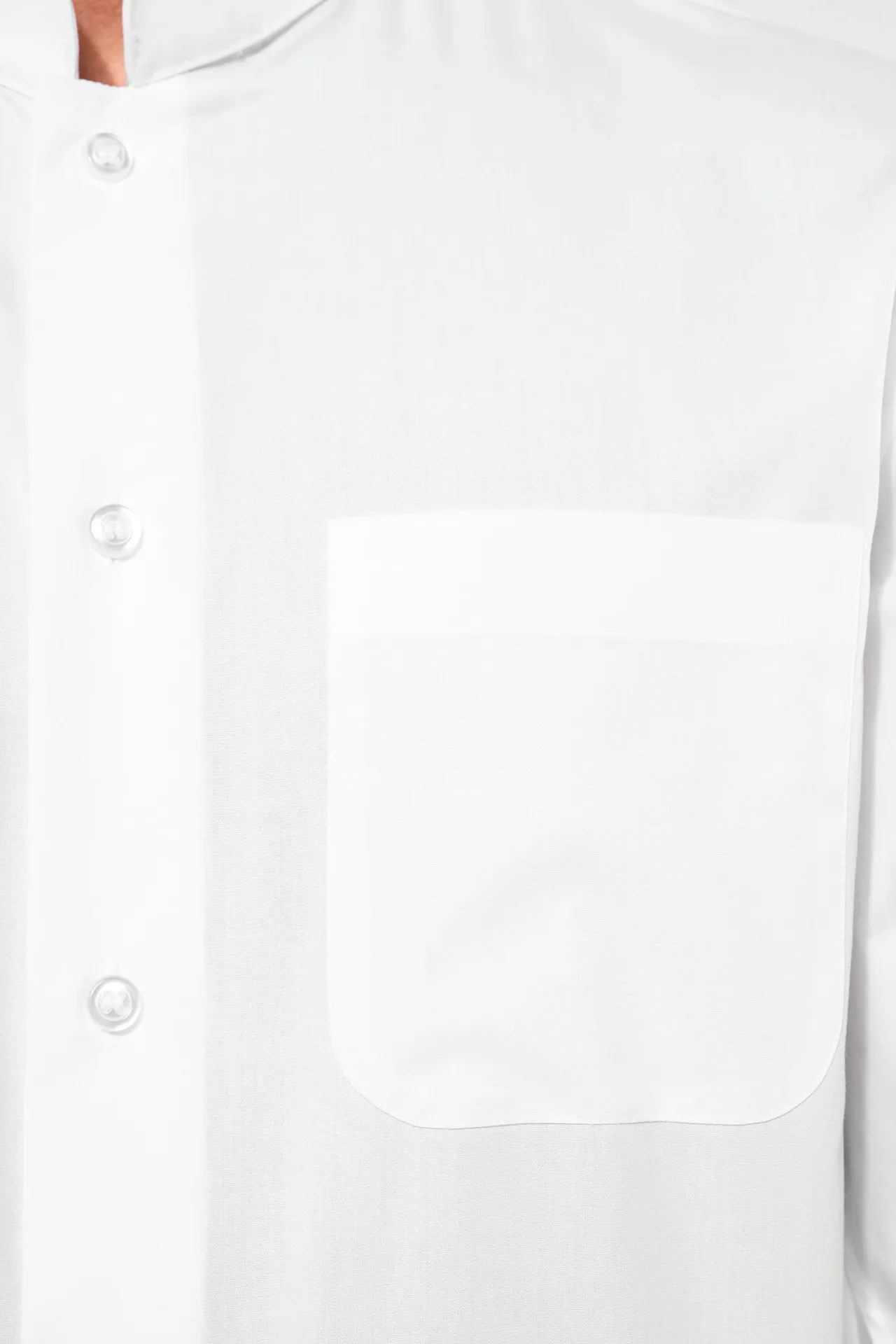 Herrenhemd mao-kragen langarm