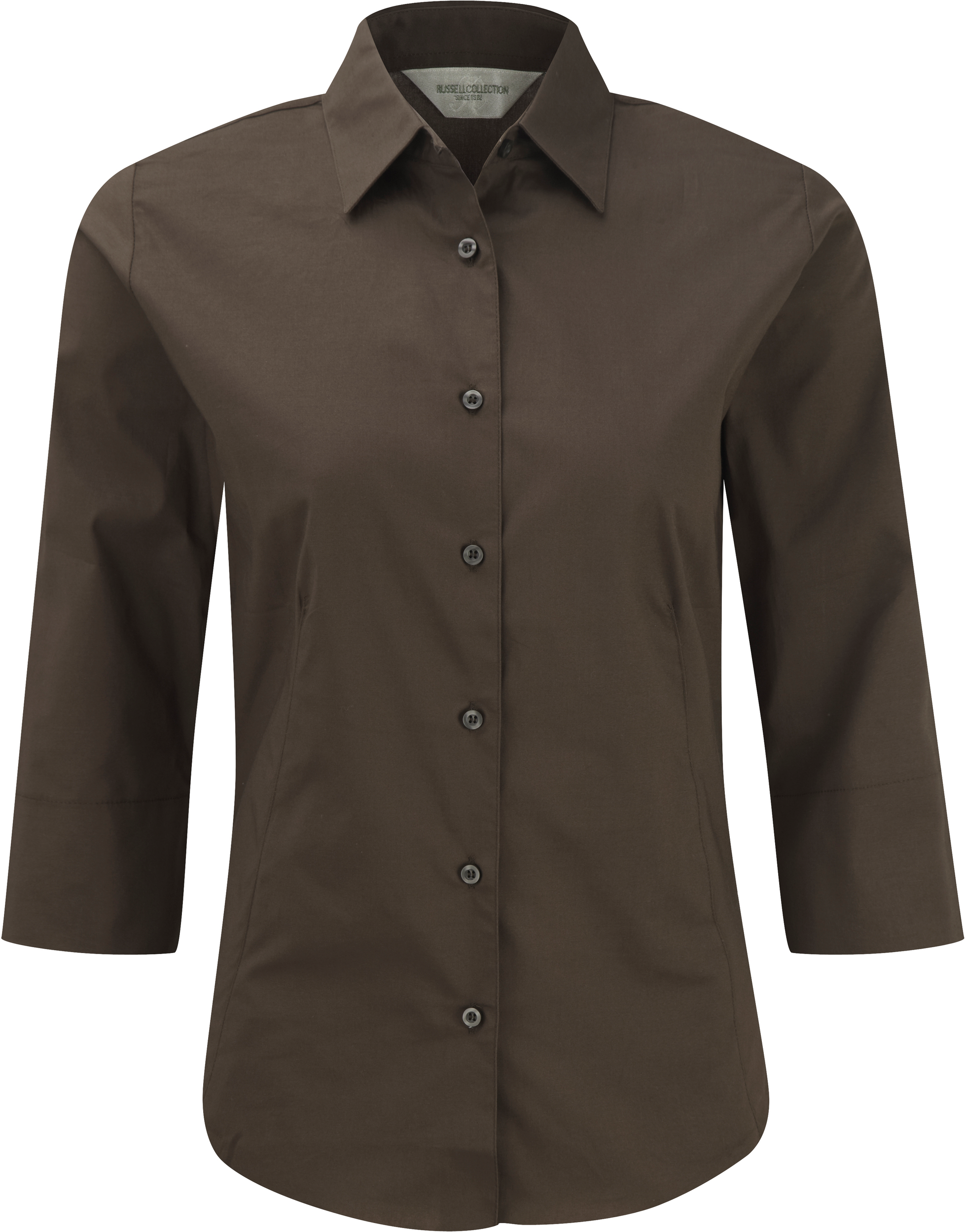 Ladies' 3/4 Sleeve Easy Care Fitted Shirt