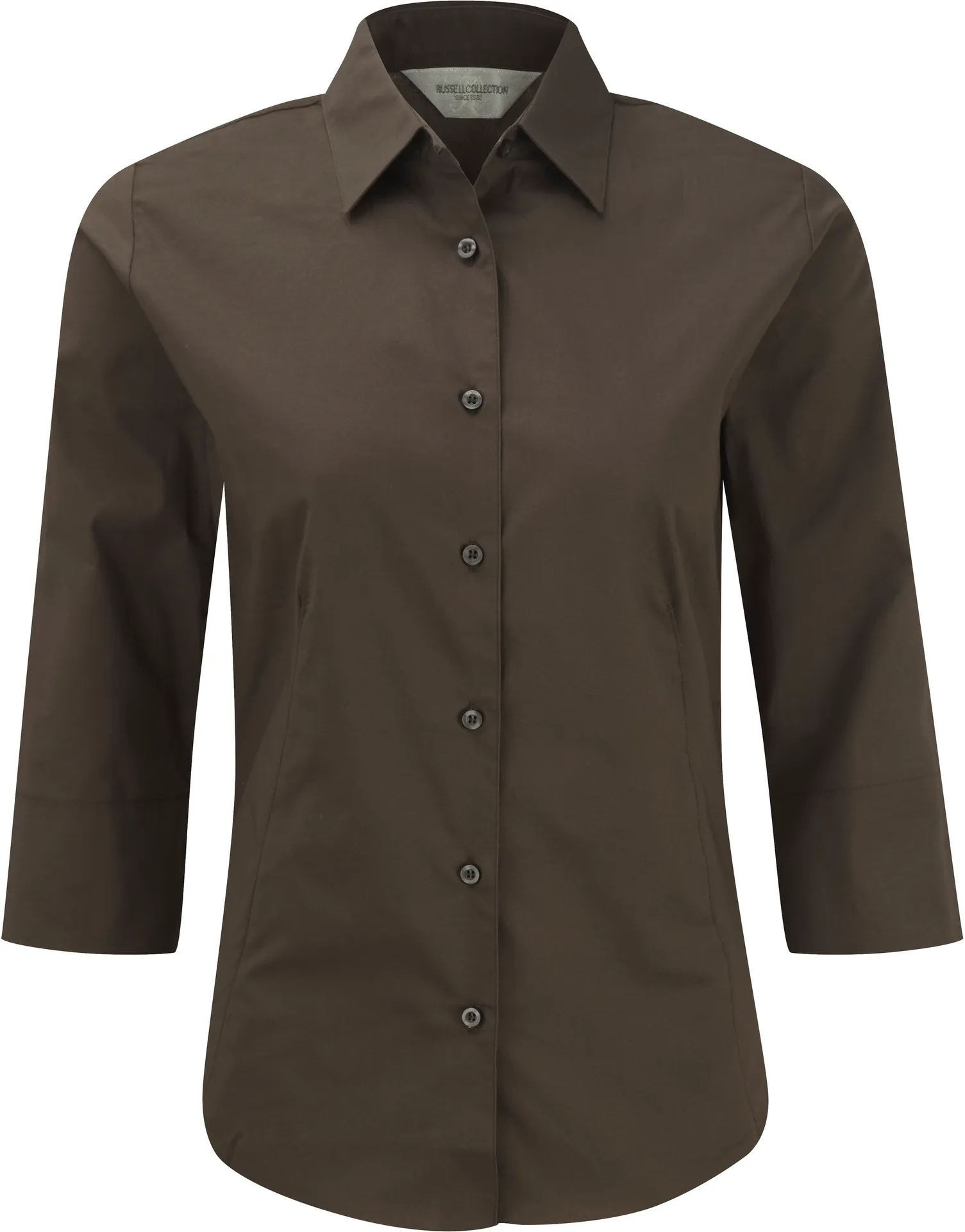 Ladies' 3/4 Sleeve Easy Care Fitted Shirt