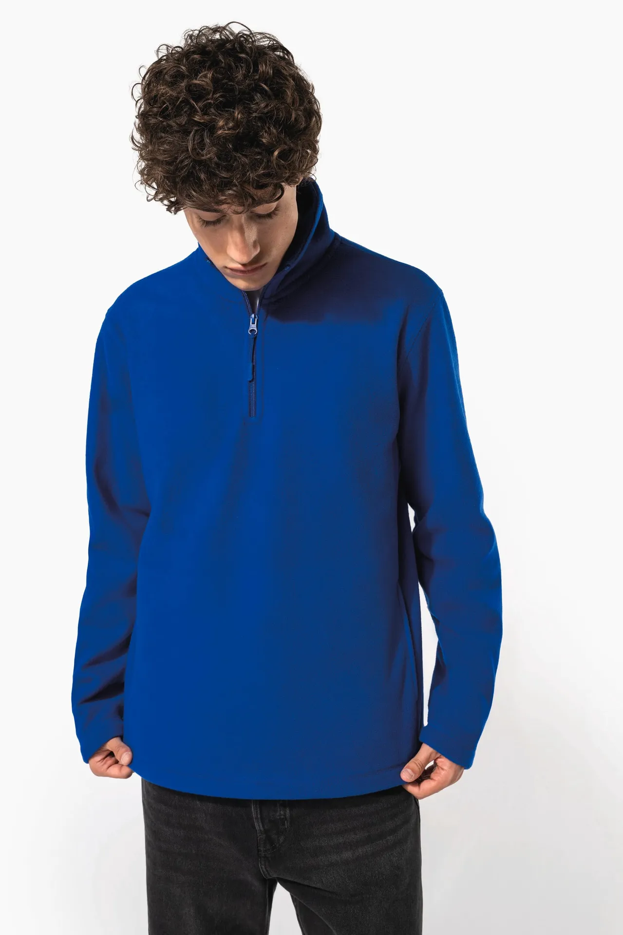 Enzo > Mikrofleece Pullover 1/4 Zip
