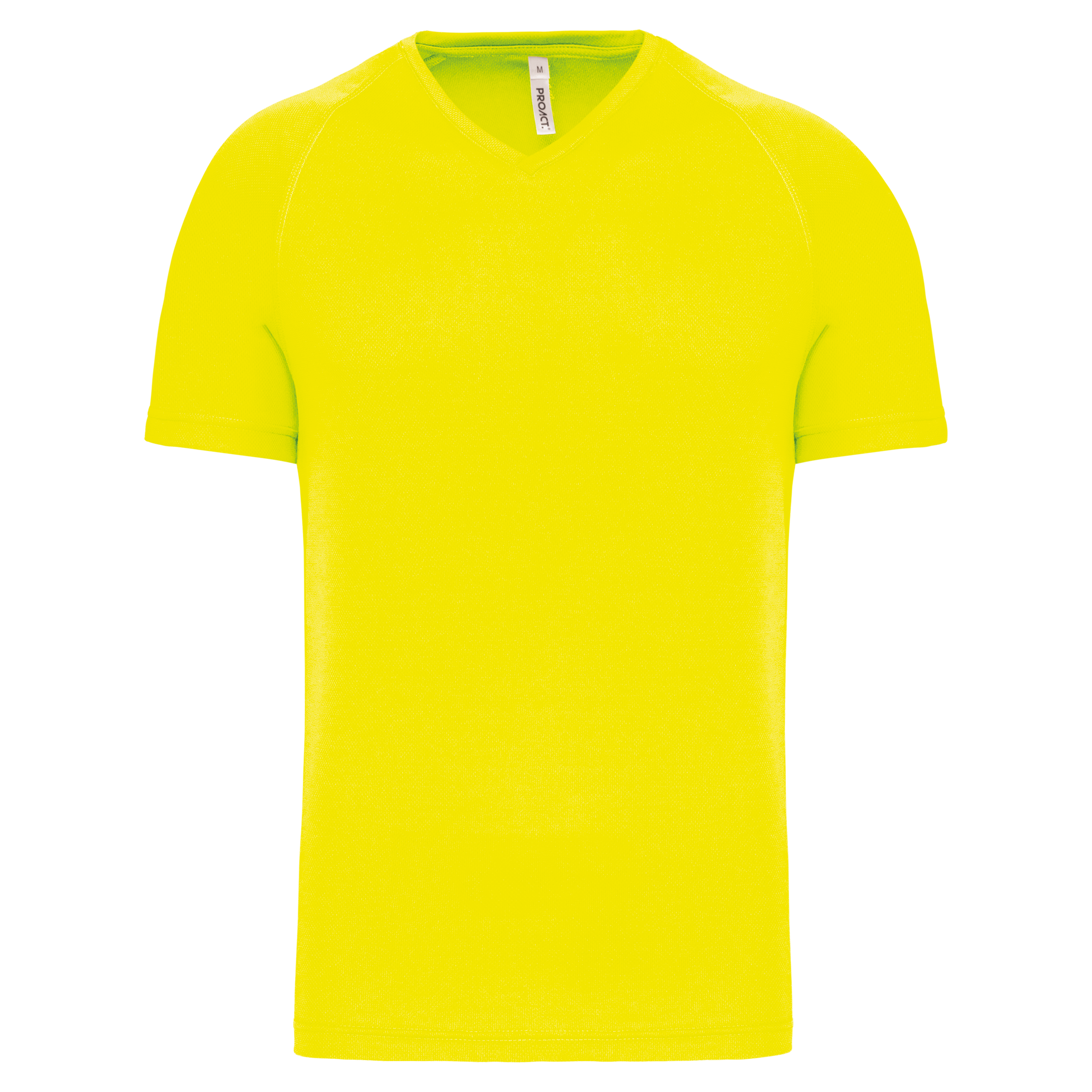 Herren Kurzarm-Sportshirt mit V-Ausschnitt
