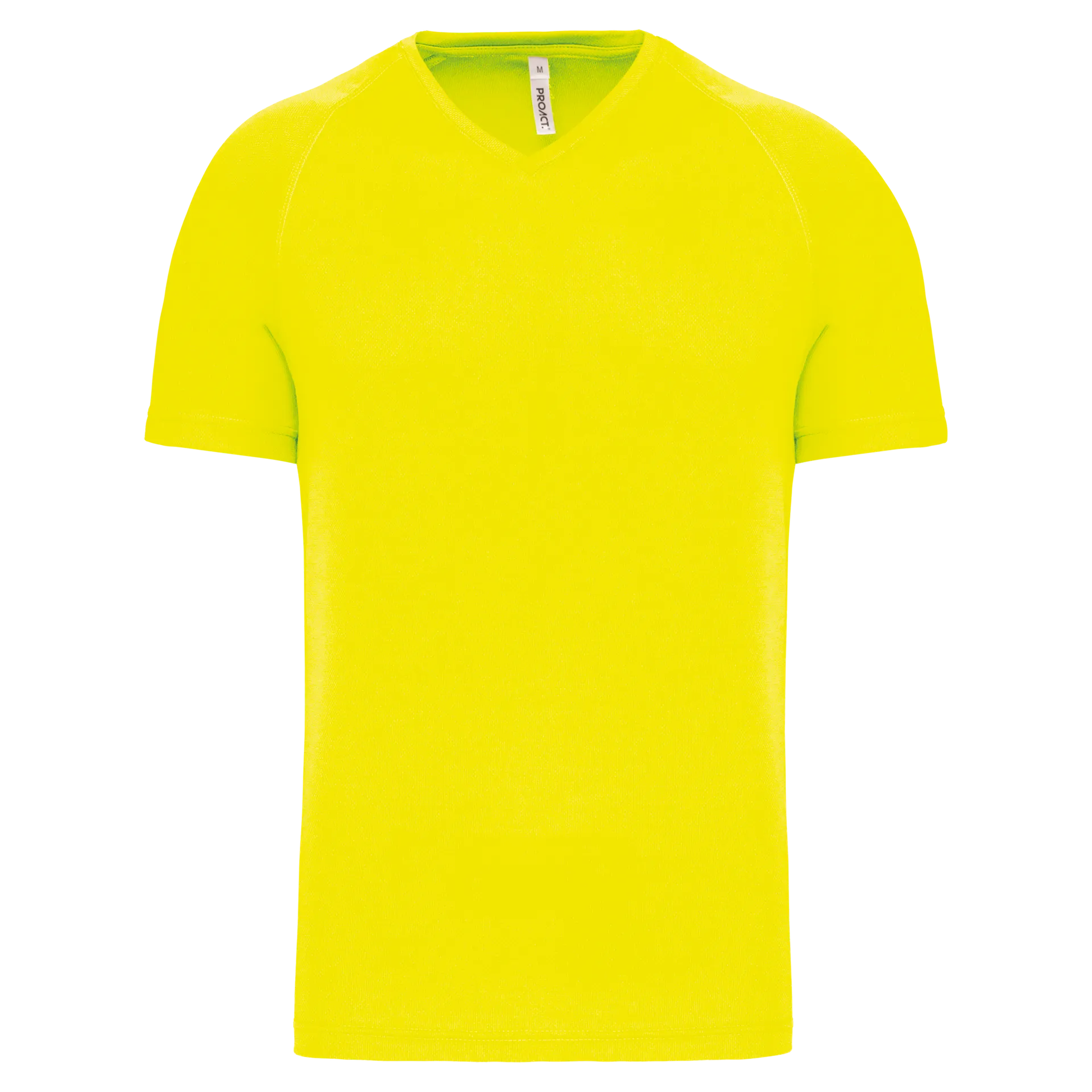Herren Kurzarm-Sportshirt mit V-Ausschnitt