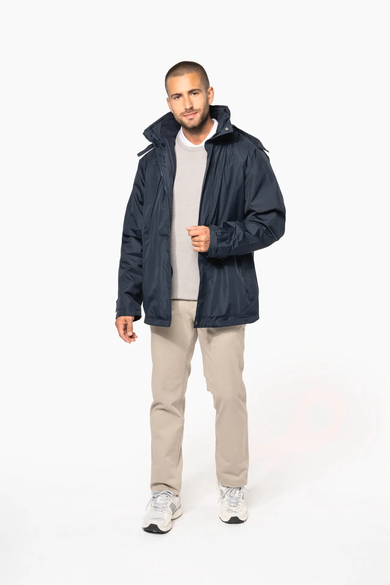 Herren Parka 3-in-1