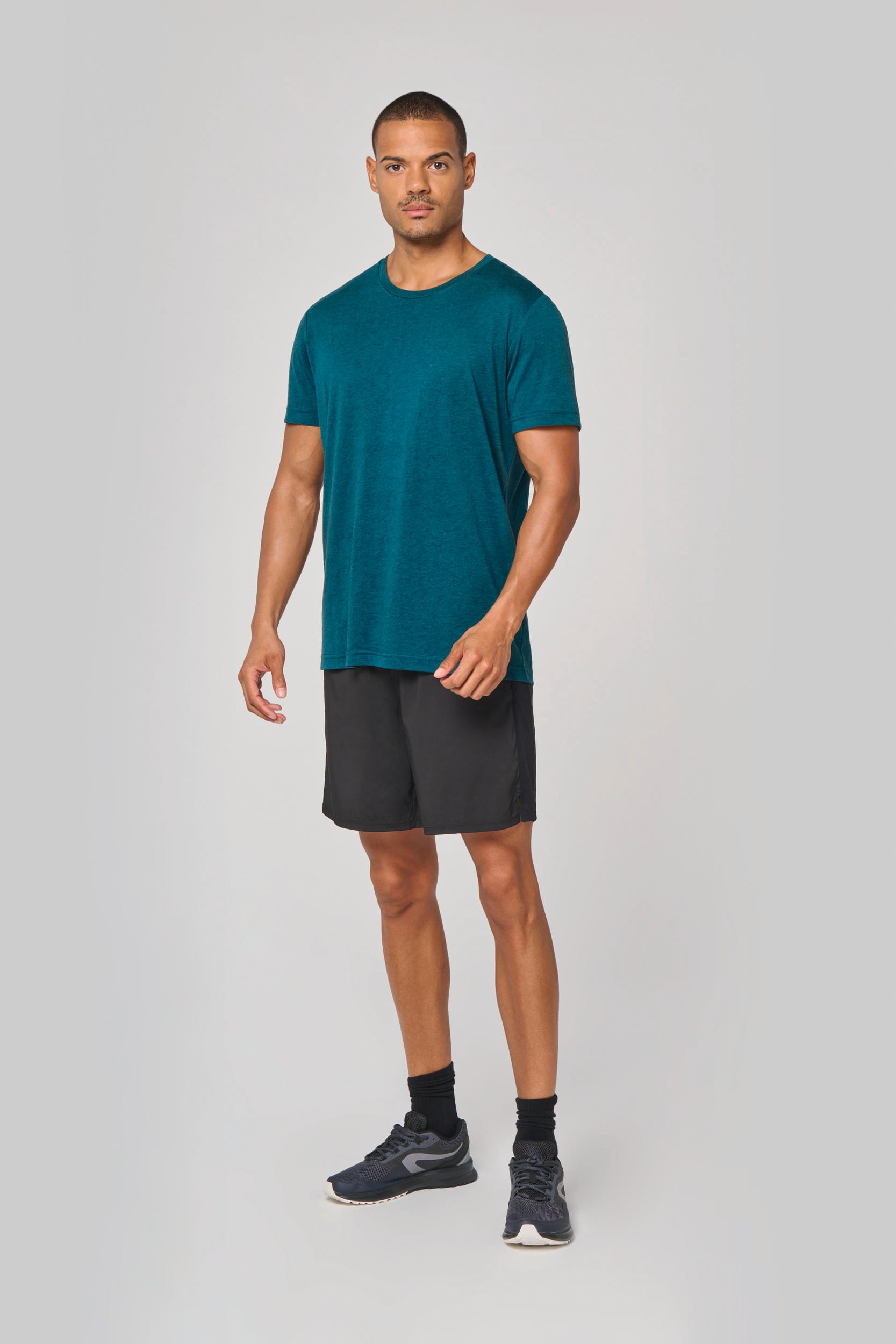 Umweltfreundliche 2-in-1-Shorts mit integrierter Untershort für Herren