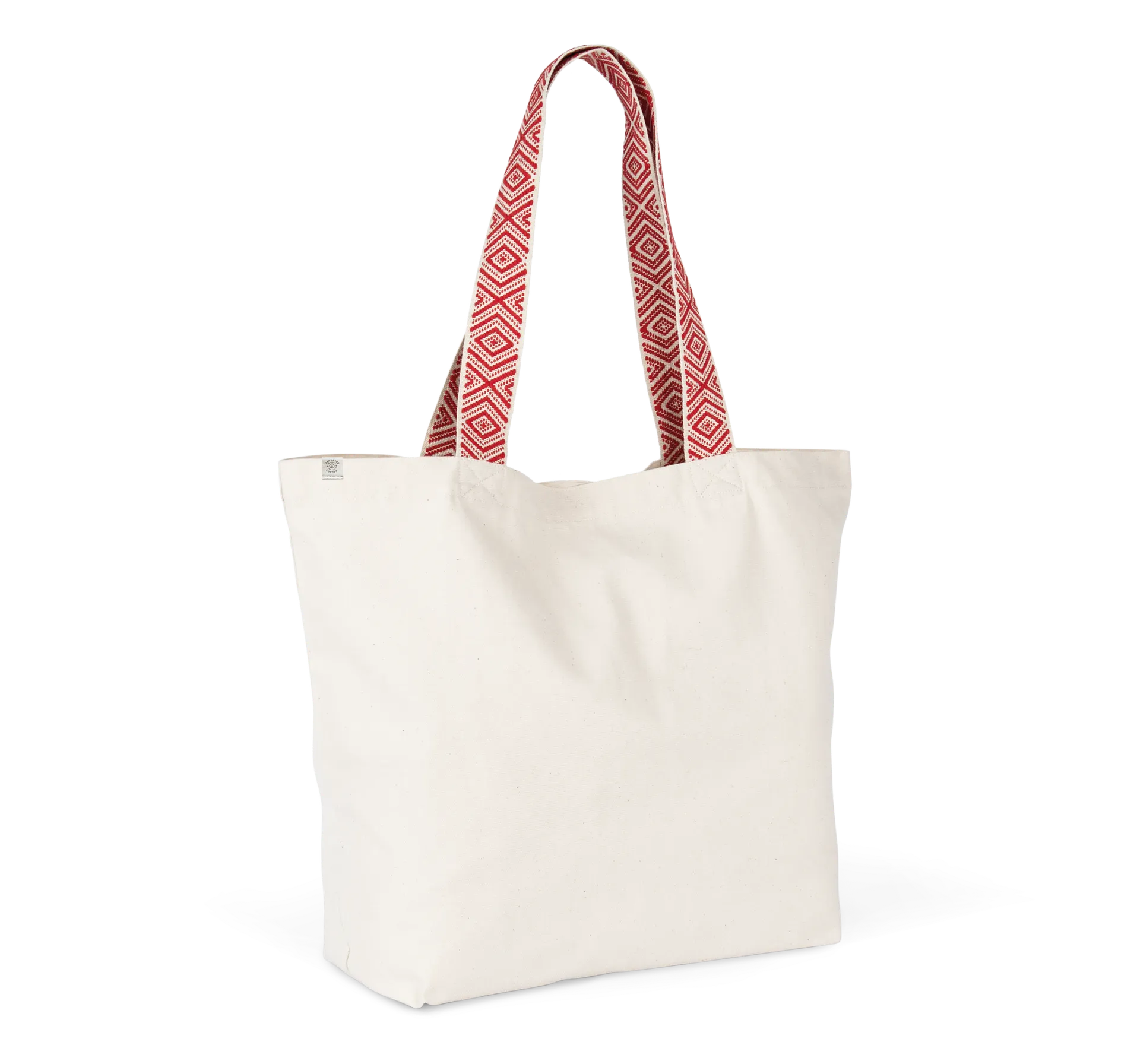 Große, recycelte Shoppingtasche