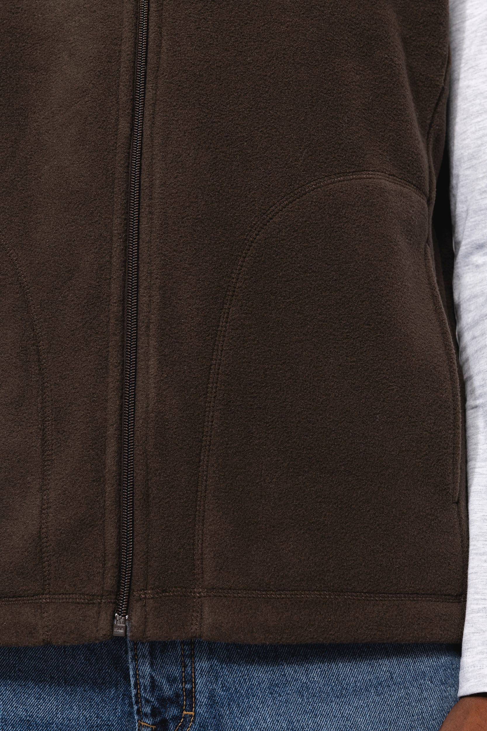 Mikrofleece-Bodywarmer für Herren