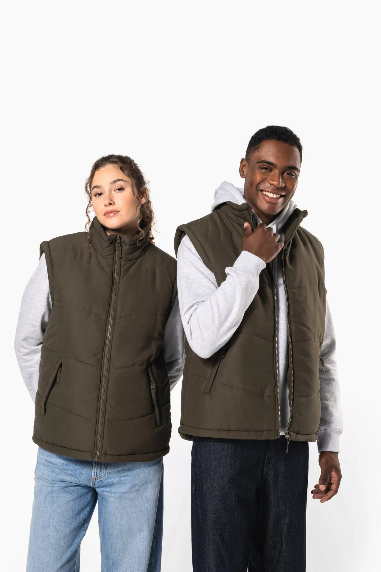 Bodywärmer mit Fleecefutter