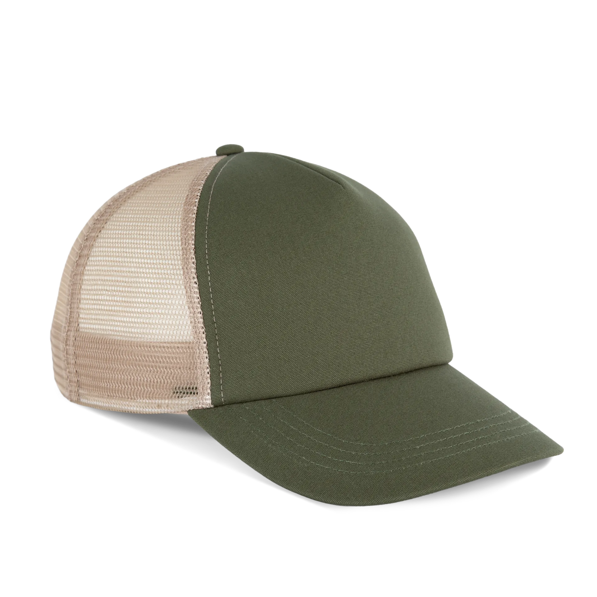 5 Panel-Trucker-Kappe aus Canvas-Baumwolle - K-up Gold Label