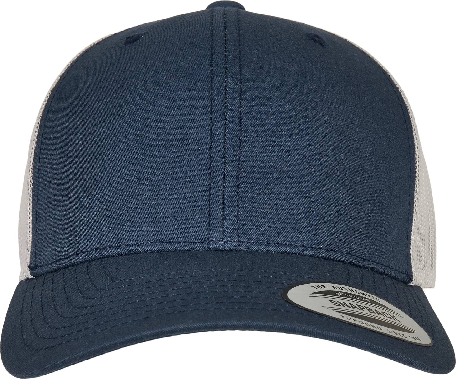 Zweifarbige Retro-Trucker-Kappe