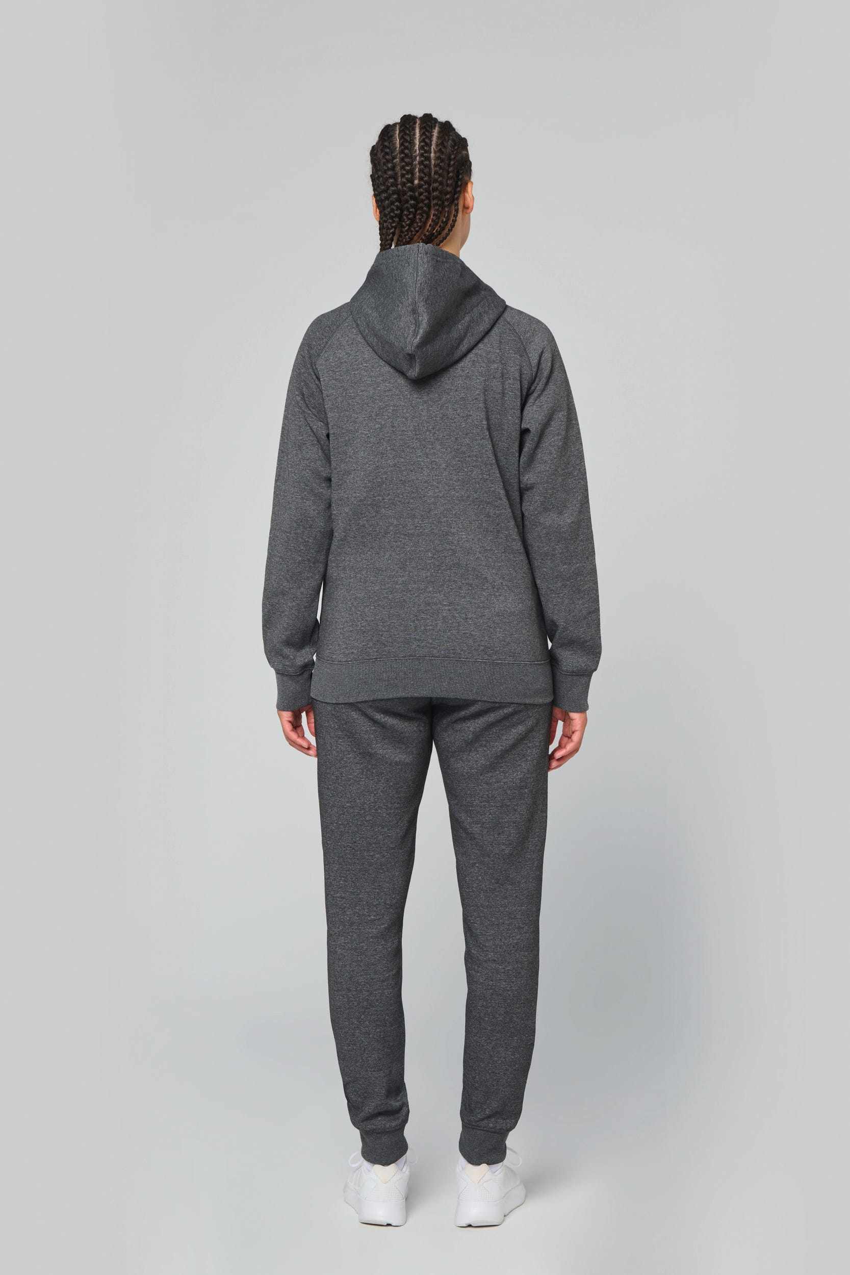 Unisex-kapuzenjacke mit zipper