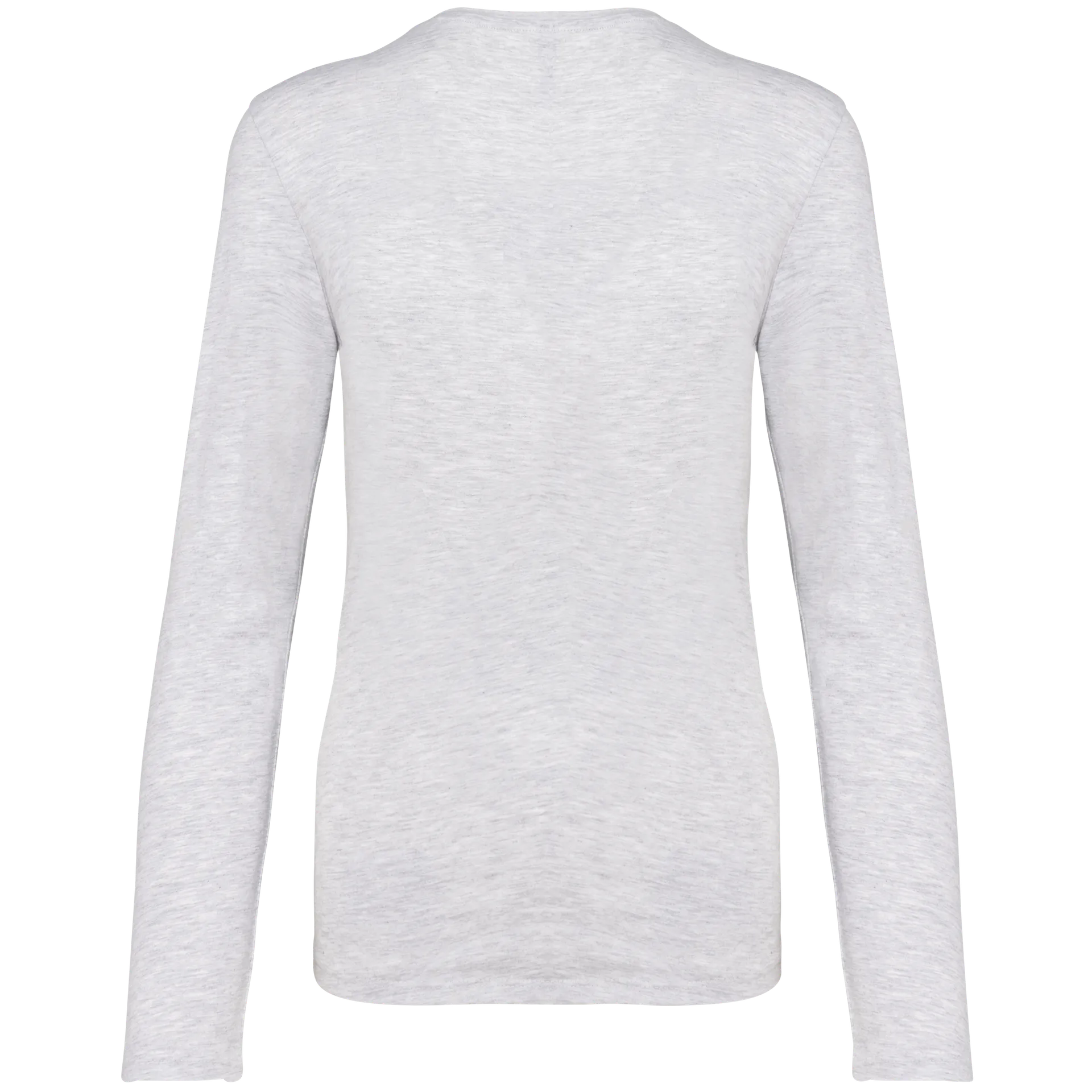 Damen-Langarmshirt mit V-Ausschnitt