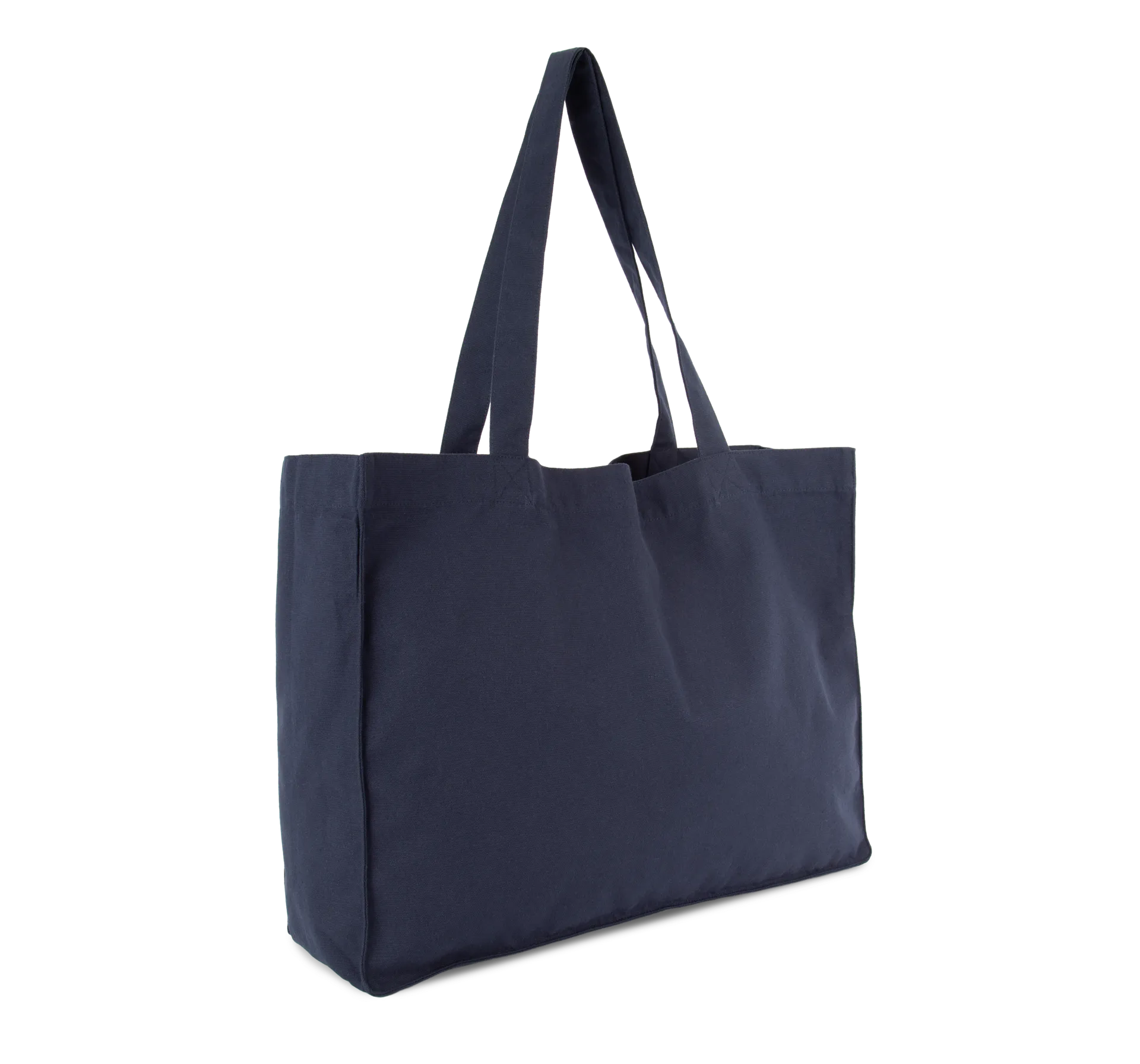 Große Shopping-Tasche aus Baumwoll-Canvas