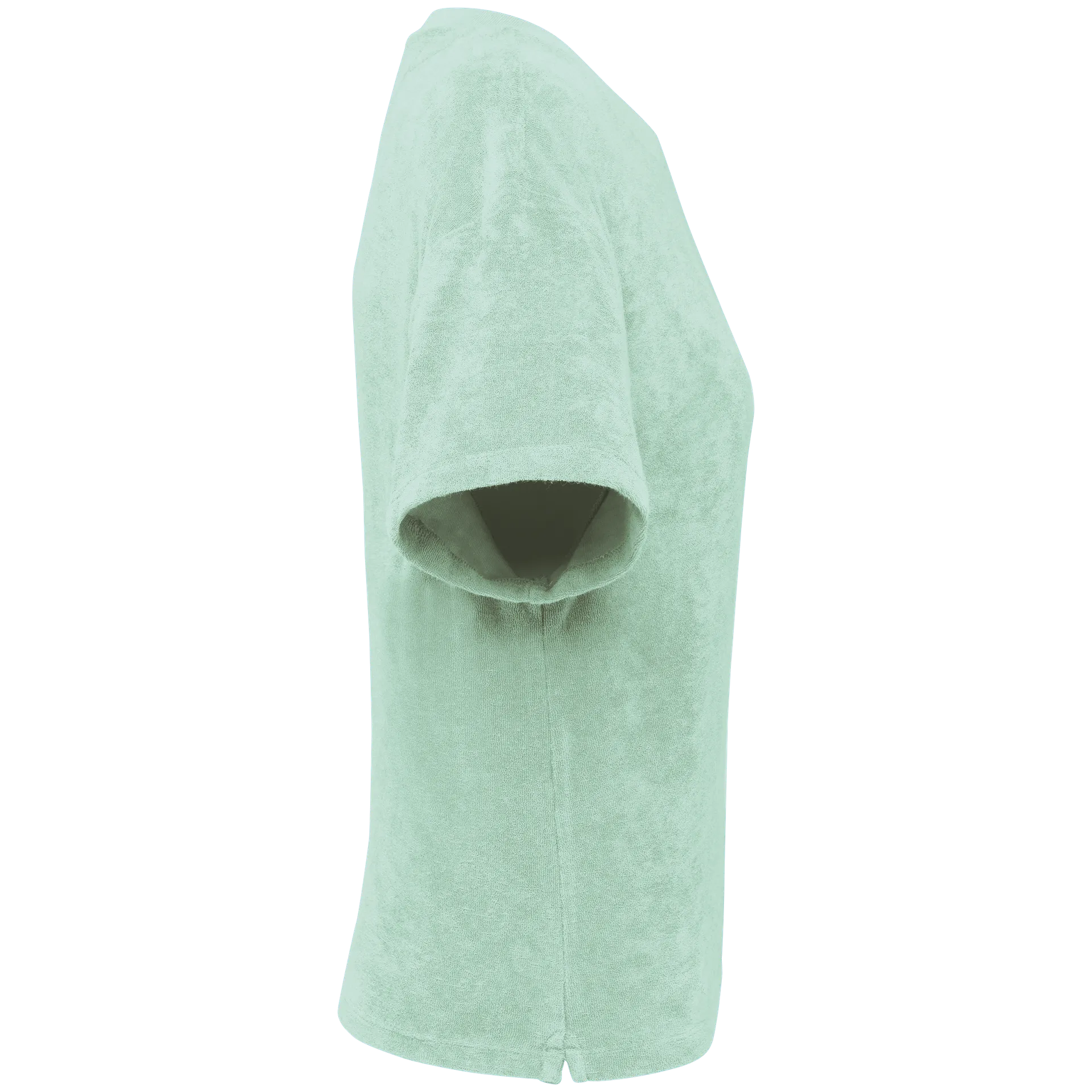 Umweltfreundliches Damen-T-Shirt aus Frottee