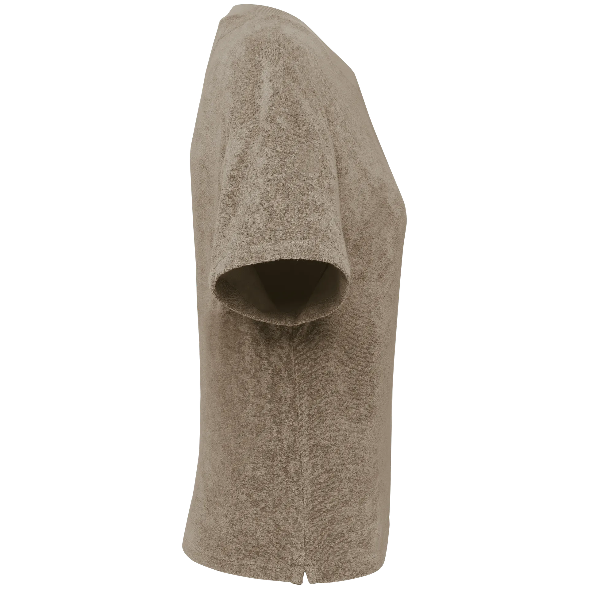 Umweltfreundliches Damen-T-Shirt aus Frottee