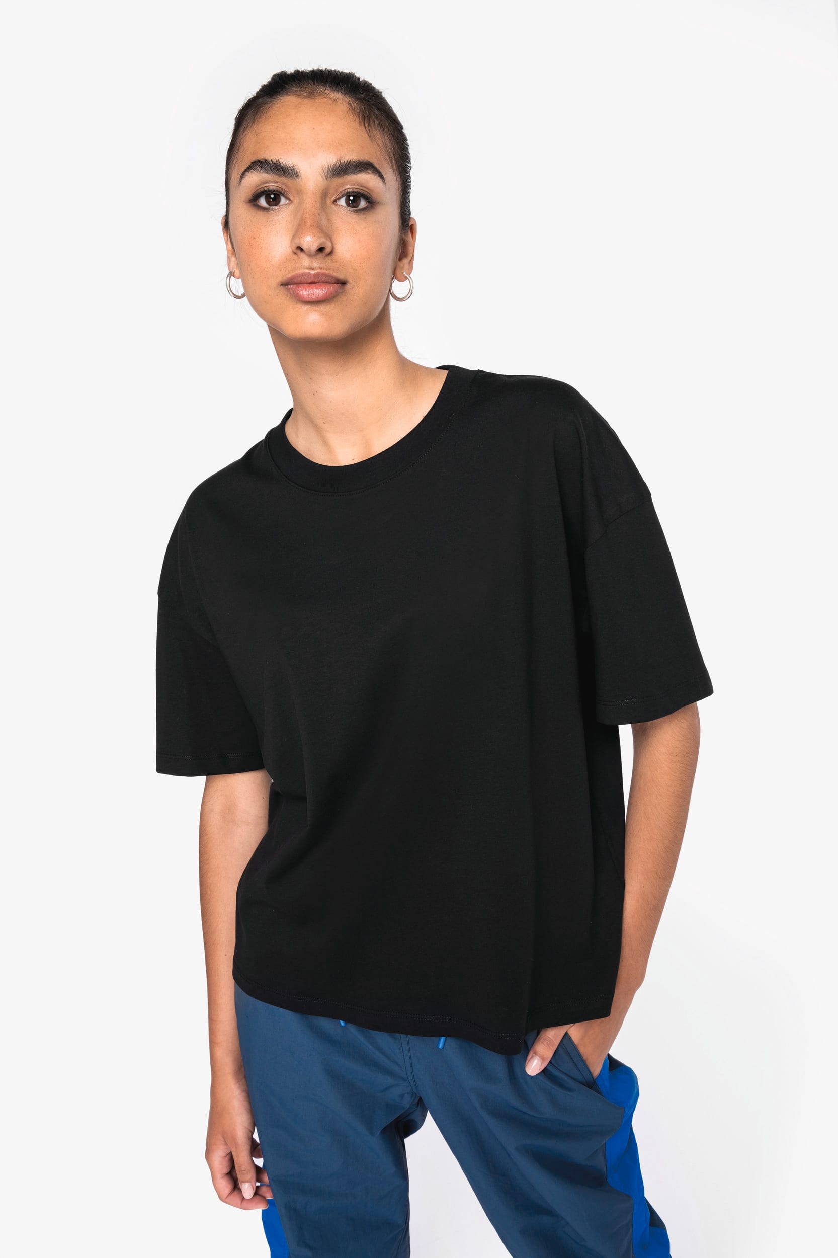 Umweltfreundliches Oversize Damen-T-Shirt
