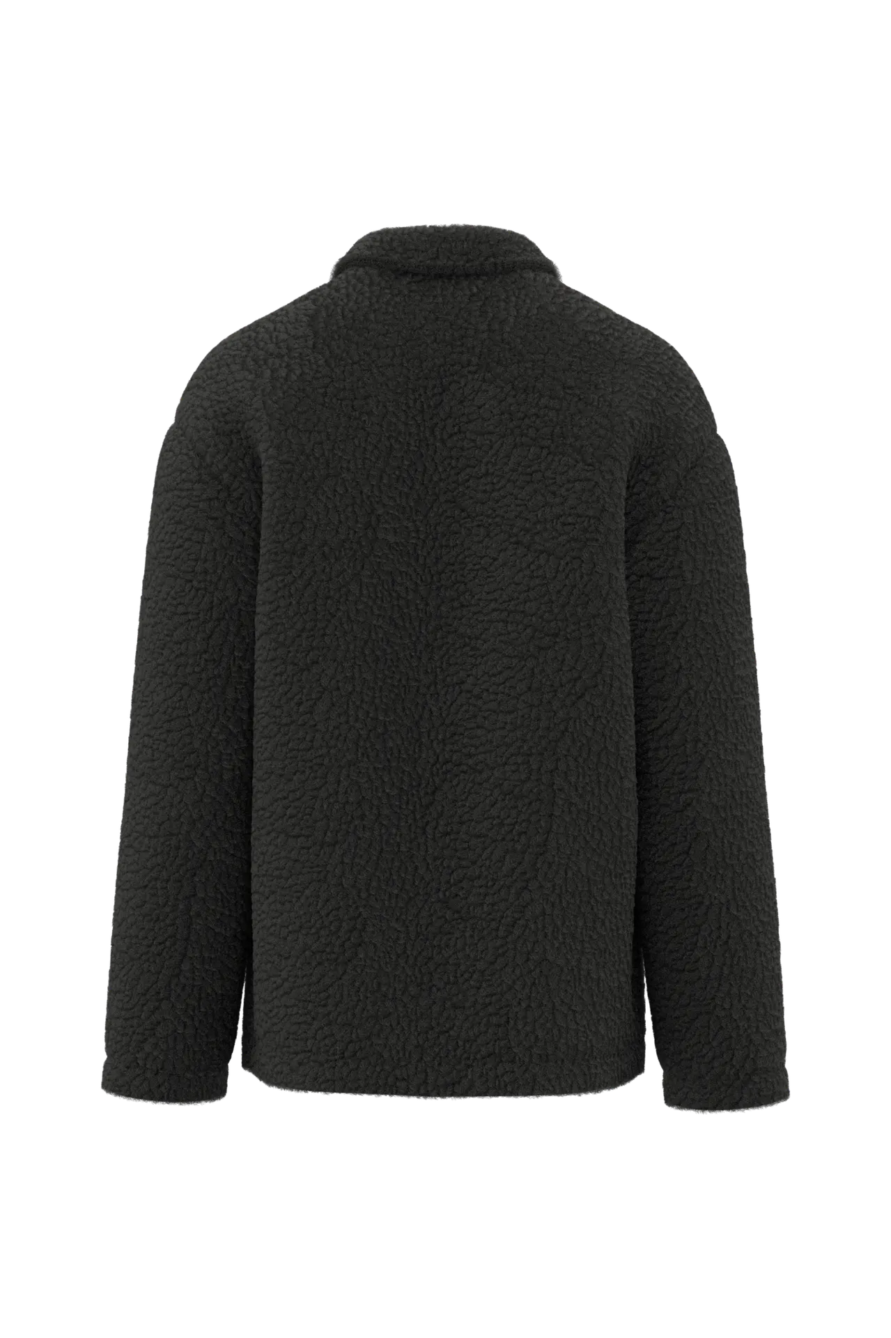 Unisex-Überhemd aus Sherpa mit überschnittenen Schultern