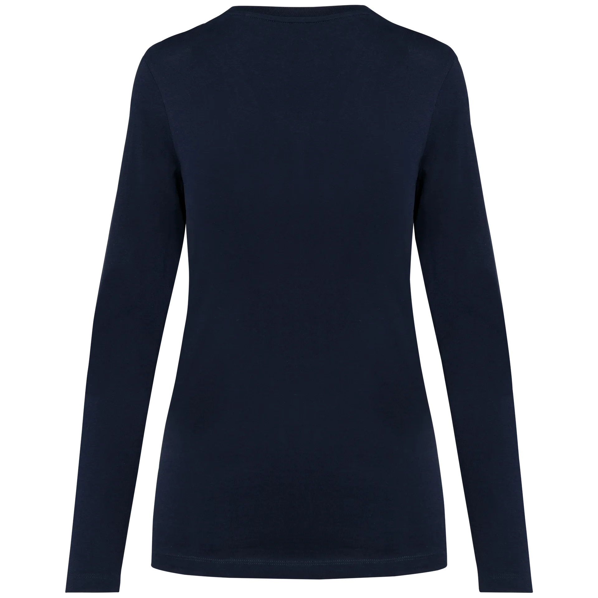 Supima® Damen-T-Shirt mit Rundhalsausschnitt und langen Ärmeln