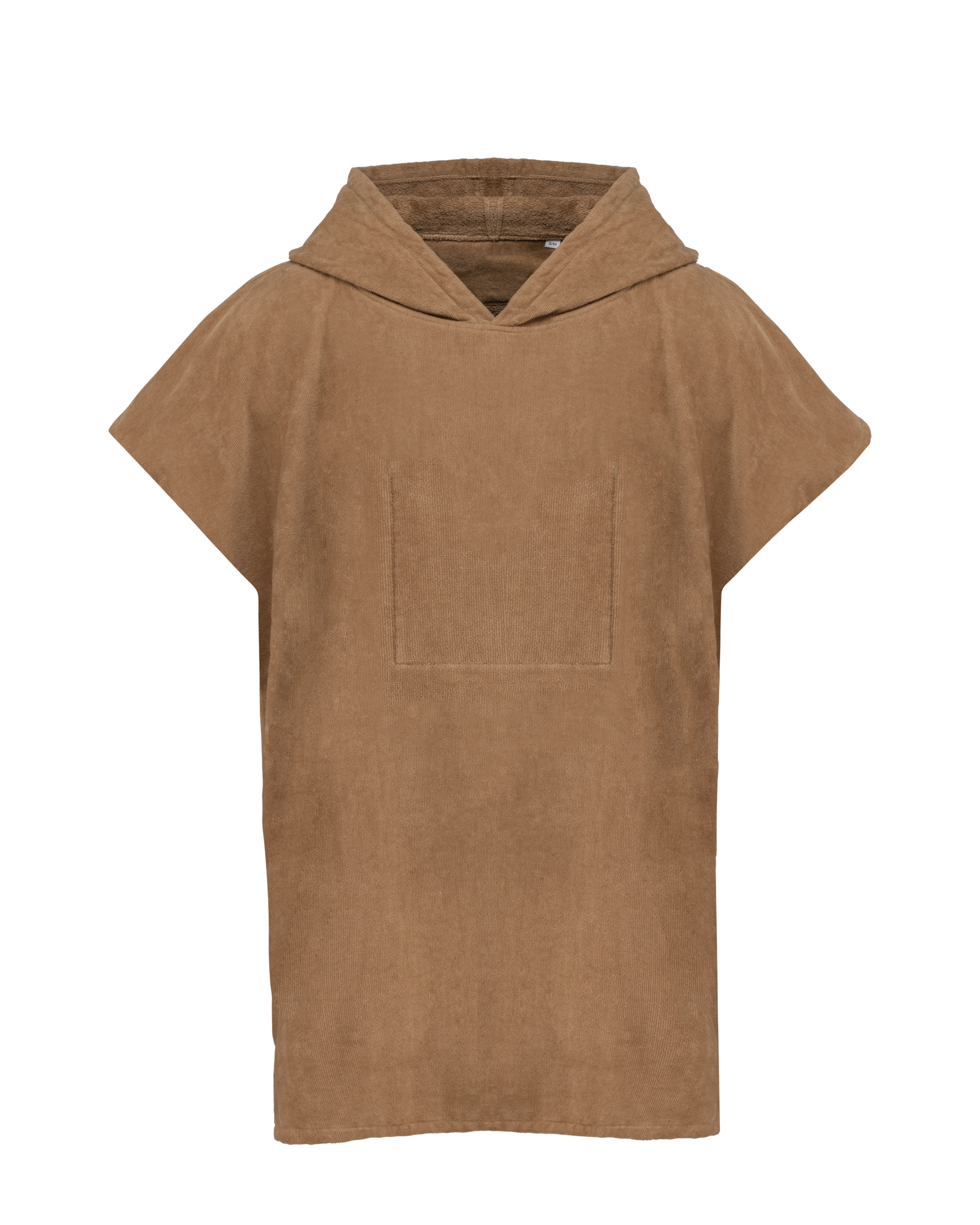 Kinder-Frottee-Poncho mit Kapuze