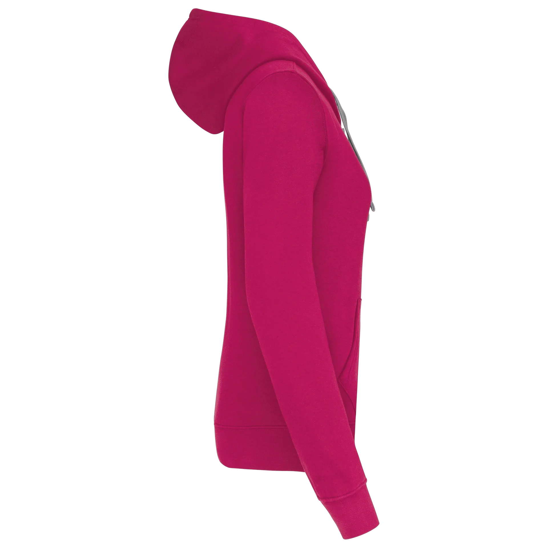 Damen-kapuzensweatshirt bicolor