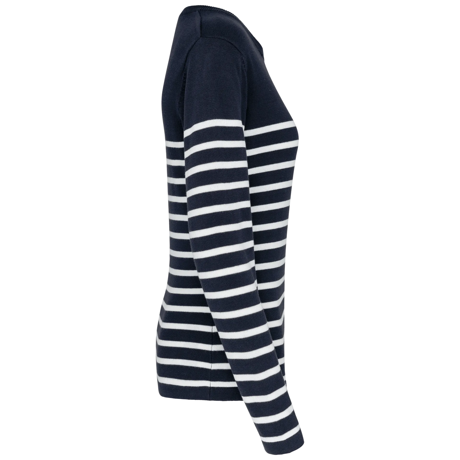 Damenpullover im Marine-Stil