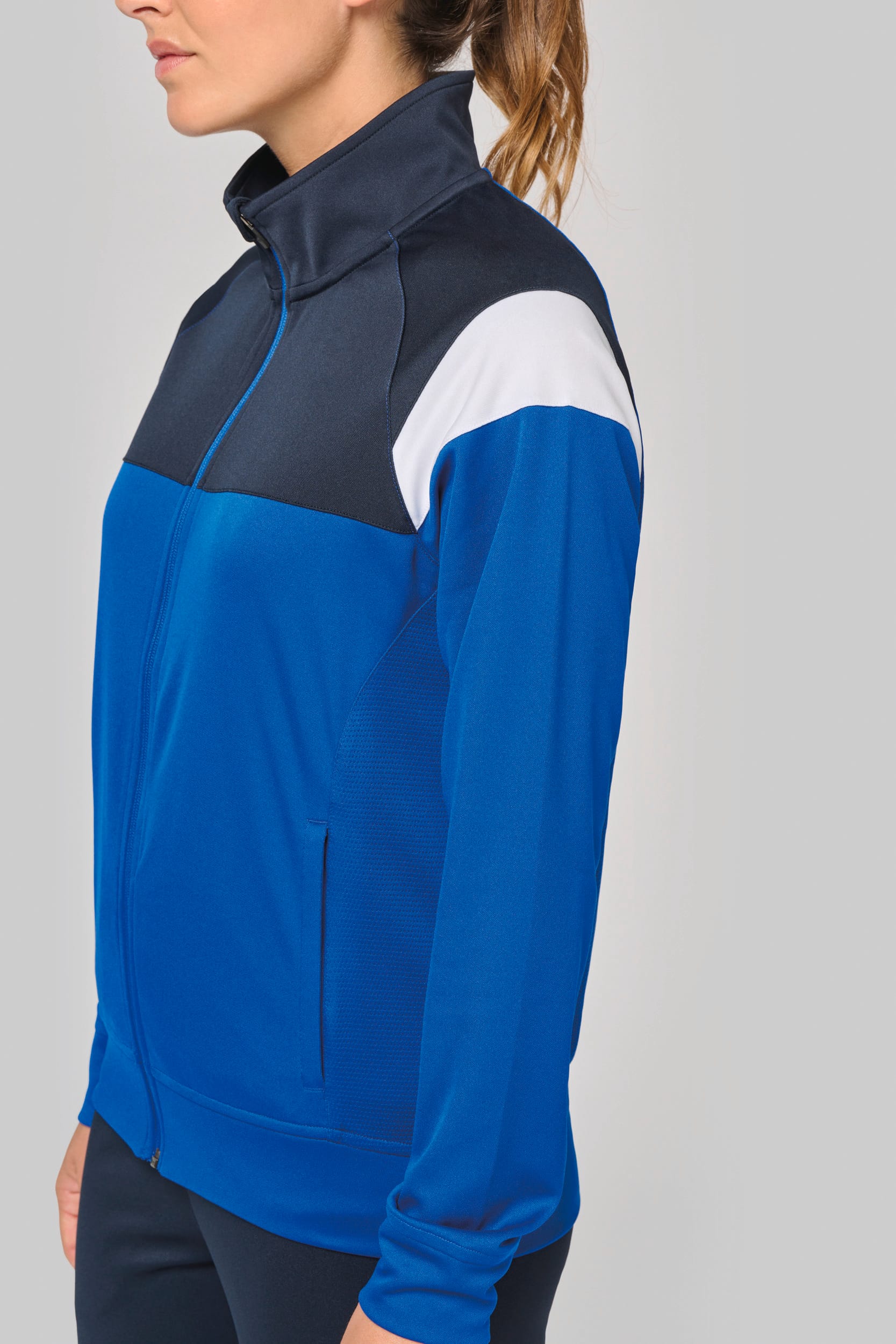 Unisex-Trainingsjacke mit Reißverschluss