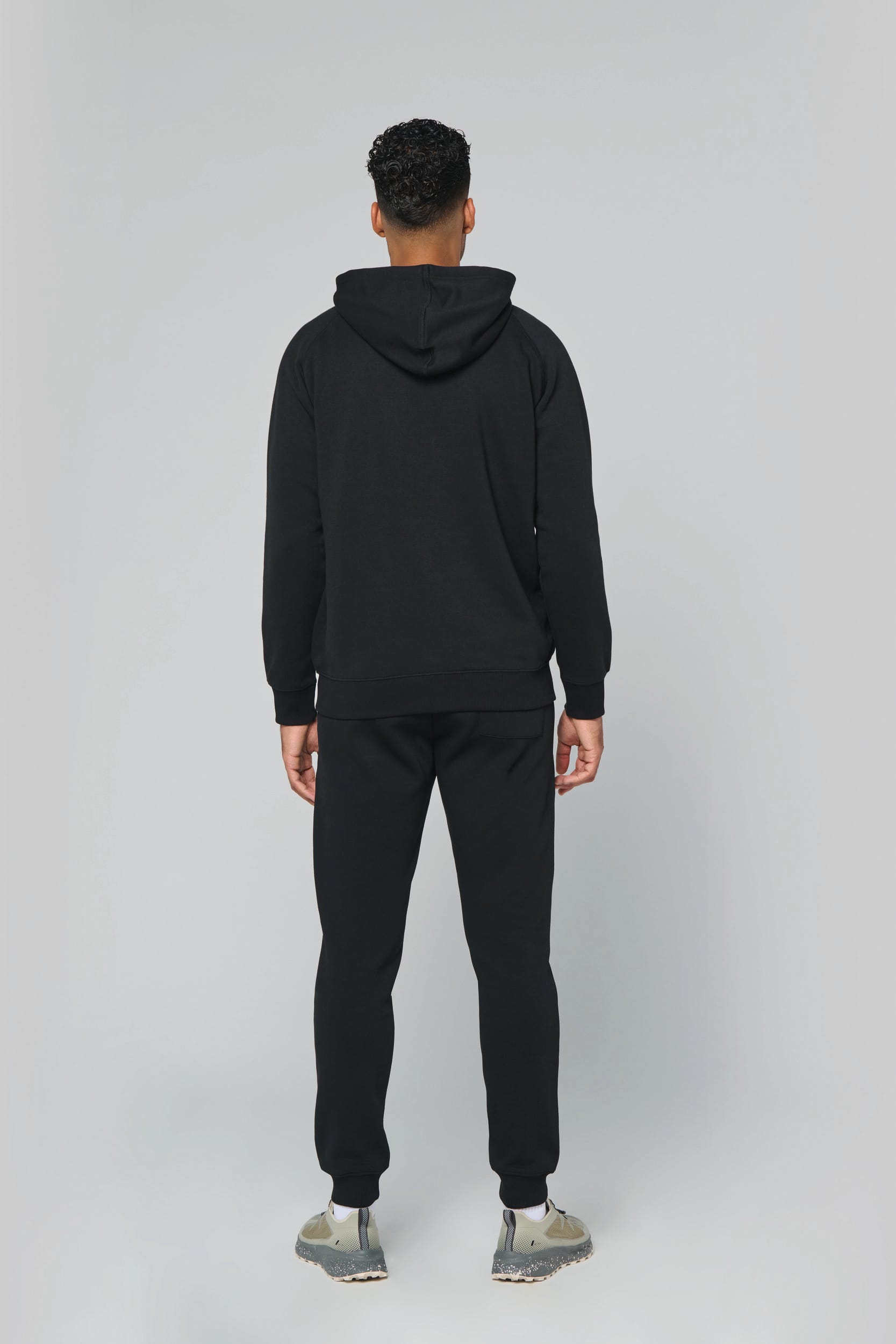 Unisex-kapuzenjacke mit zipper